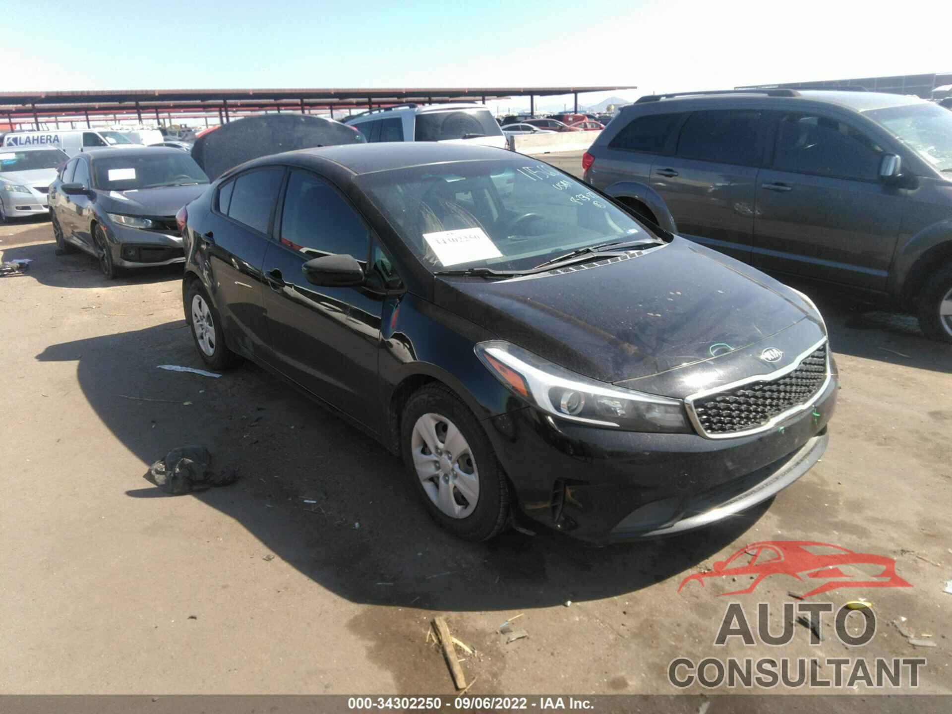 KIA FORTE 2017 - 3KPFL4A74HE066123