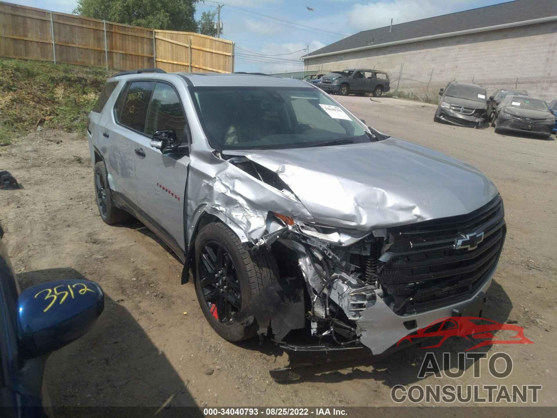 CHEVROLET TRAVERSE 2021 - 1GNEVKKW3MJ201371