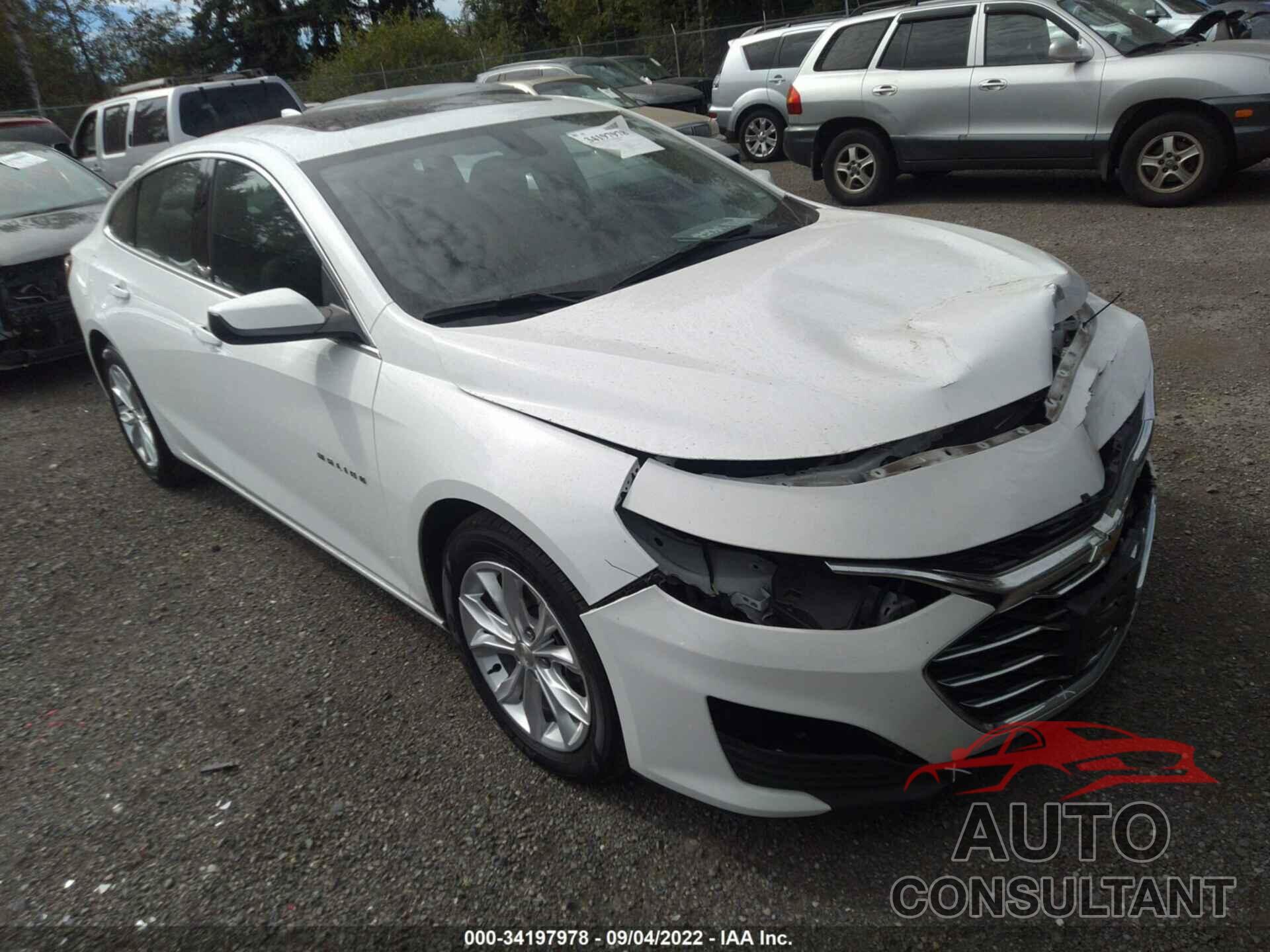 CHEVROLET MALIBU 2021 - 1G1ZD5ST1MF064267