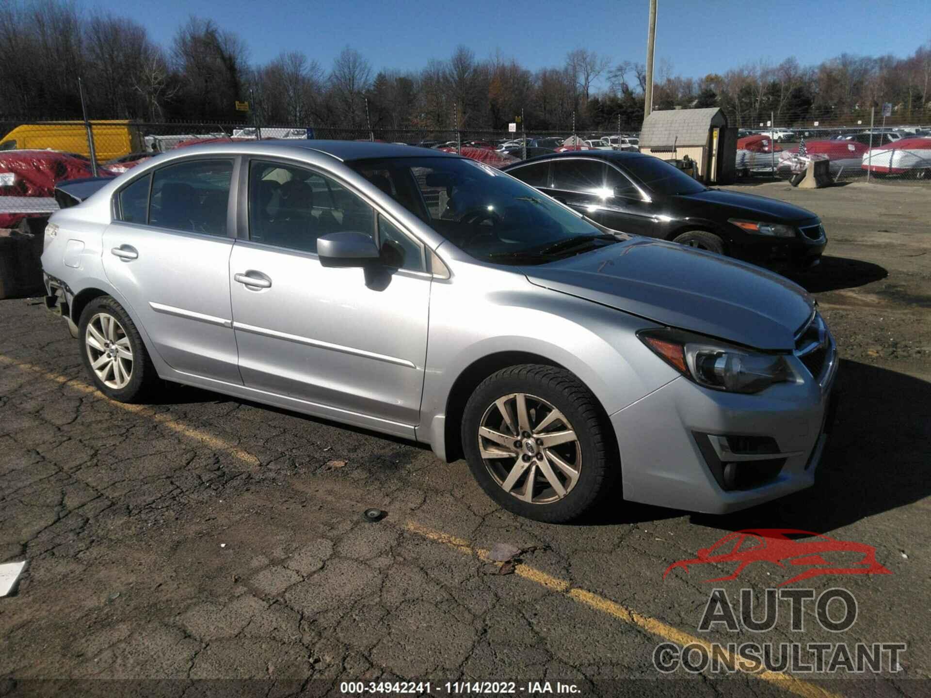 SUBARU IMPREZA SEDAN 2016 - JF1GJAB6XGH006733