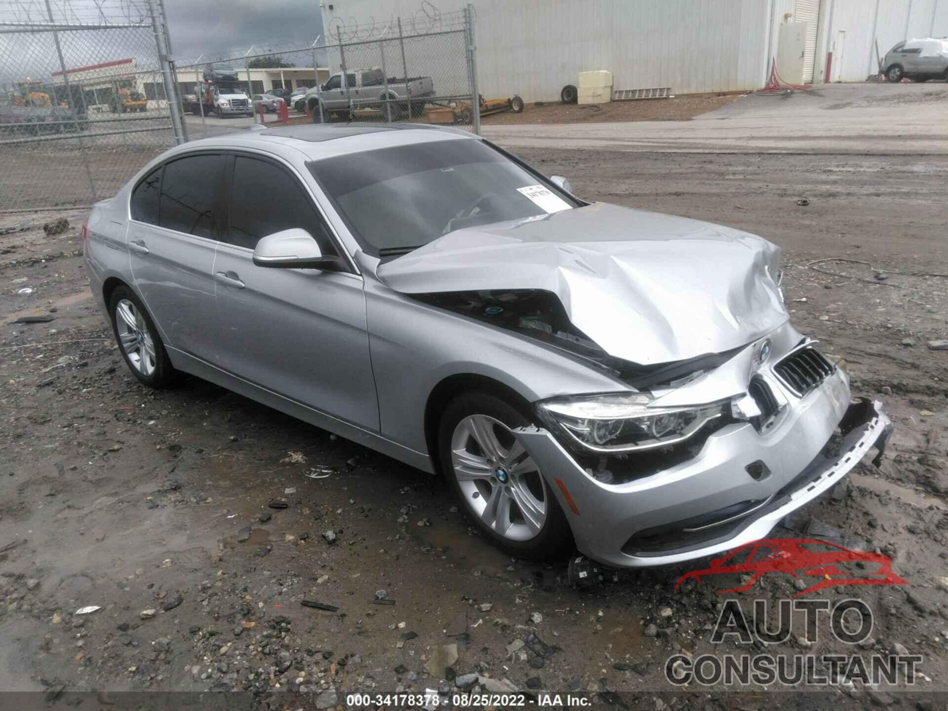 BMW 3 SERIES 2018 - WBA8B9G59JNU95710