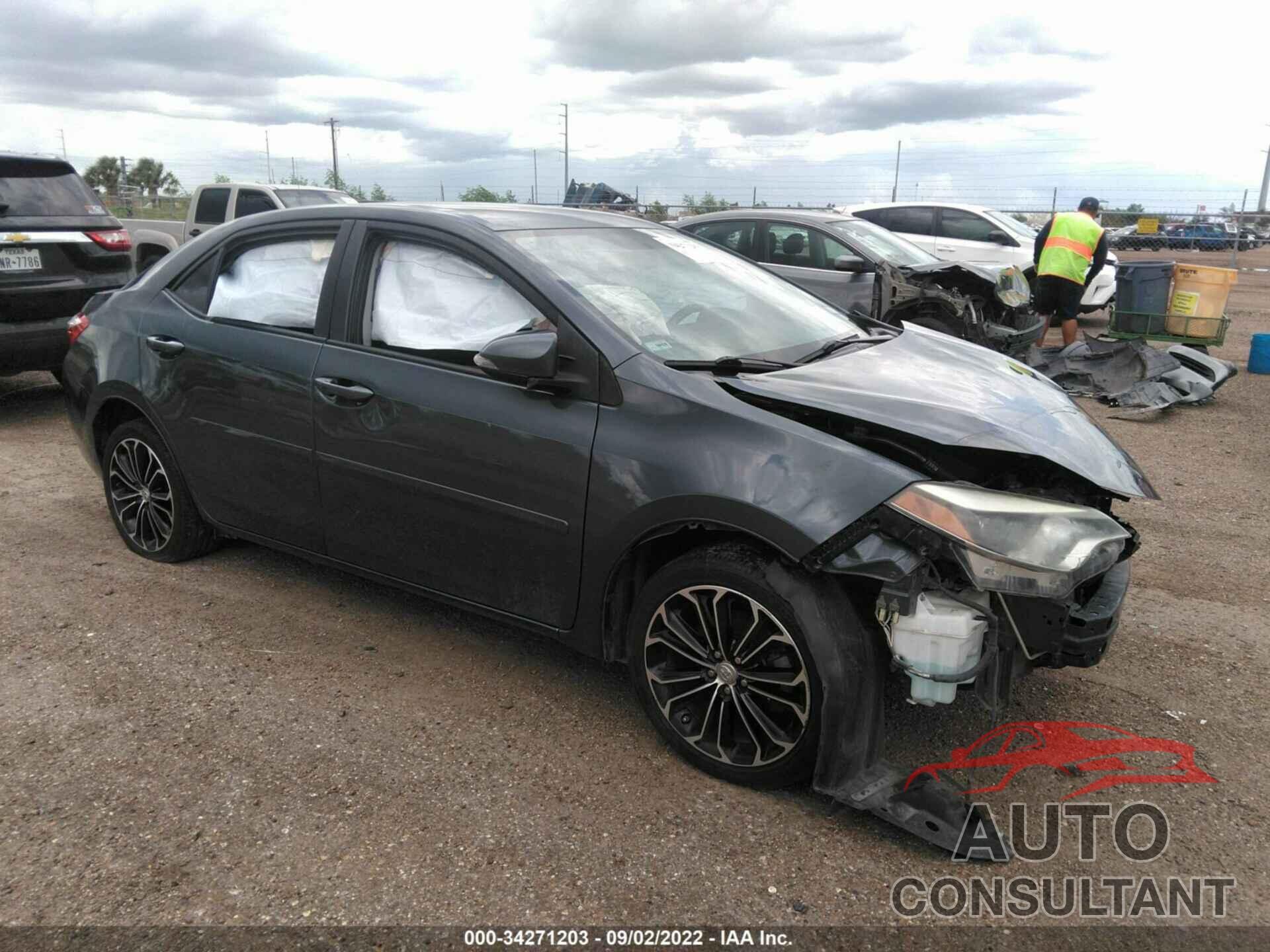 TOYOTA COROLLA 2016 - 5YFBURHE6GP553642