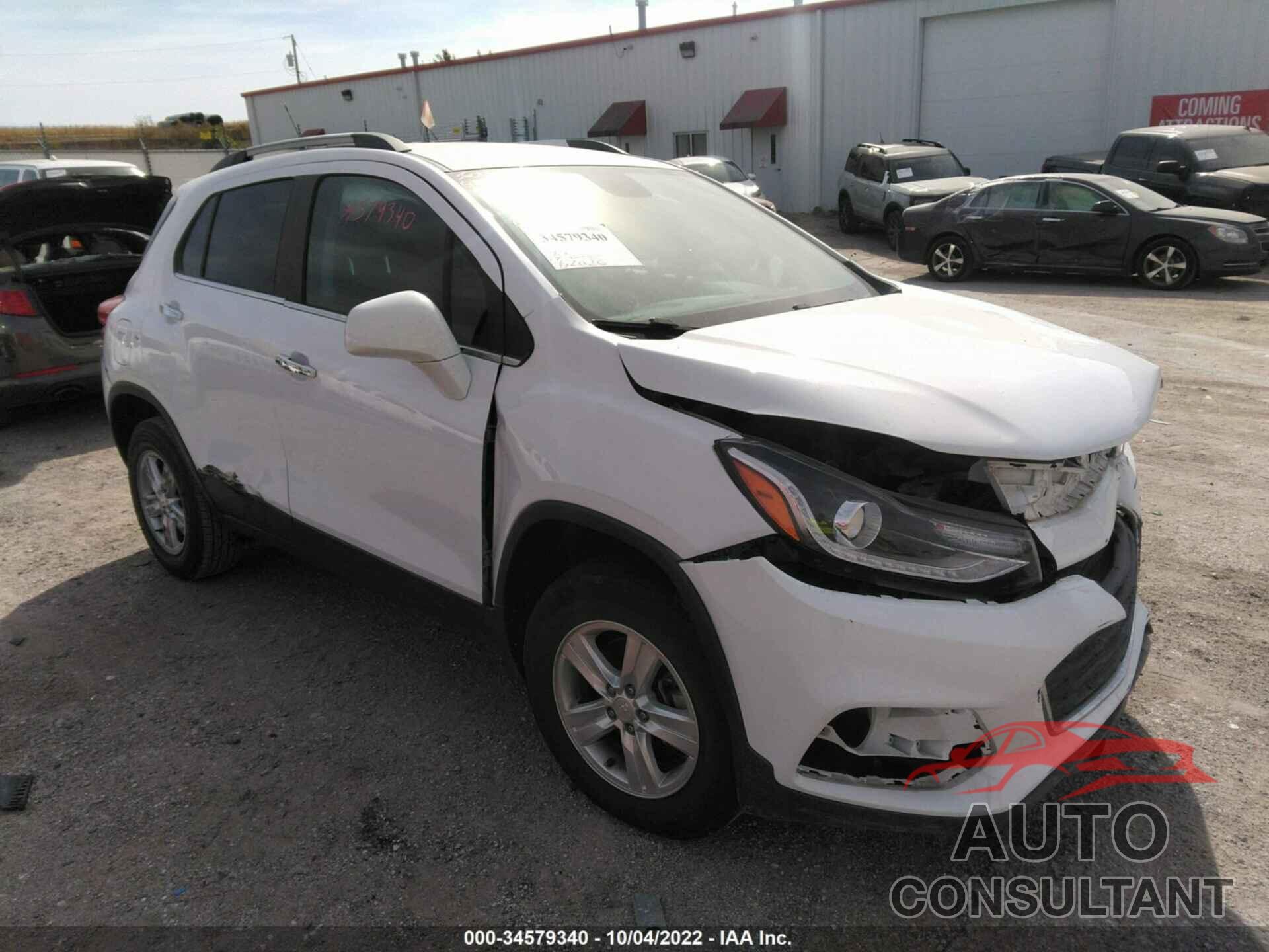 CHEVROLET TRAX 2019 - 3GNCJPSB9KL315149