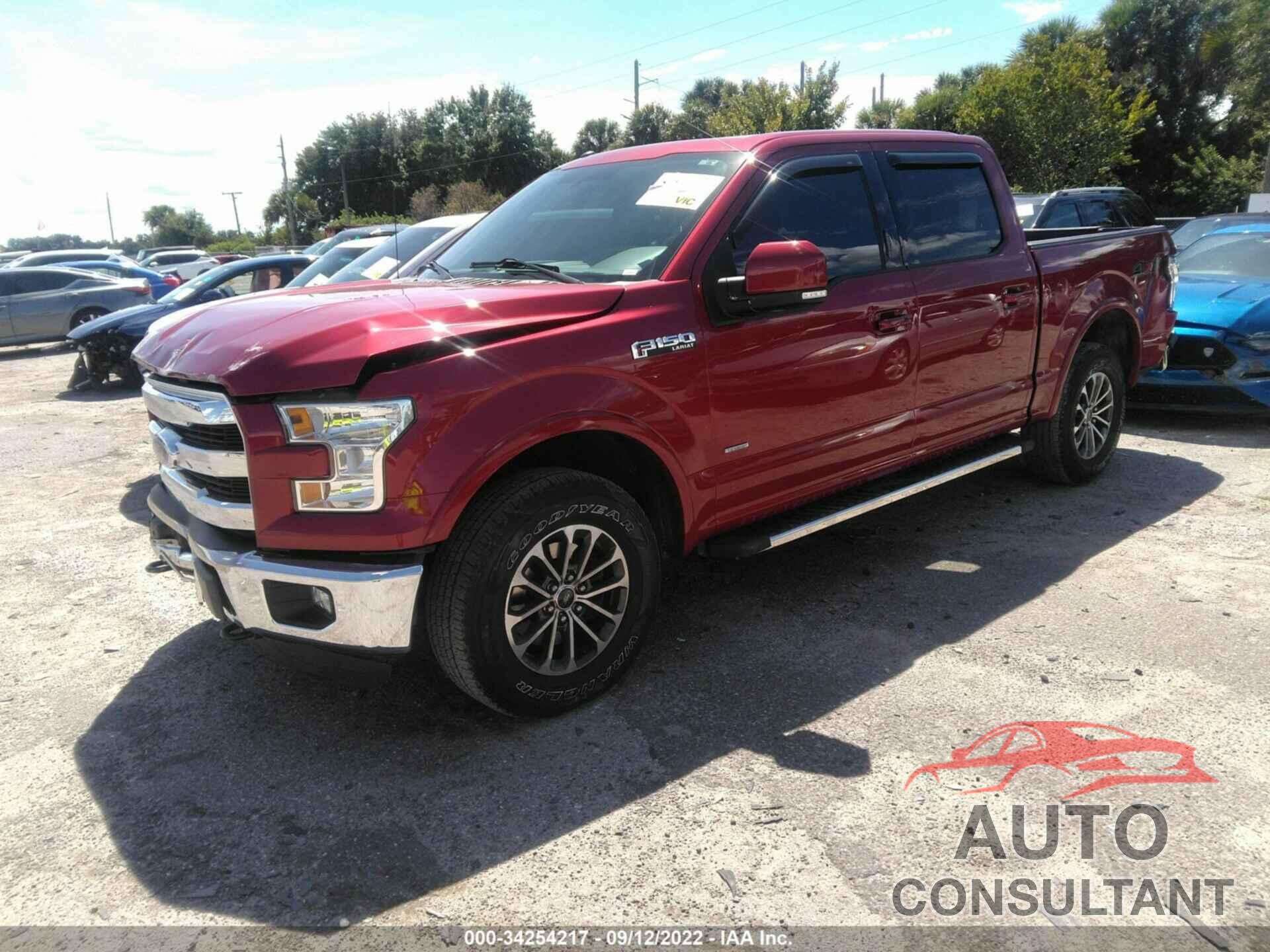 FORD F-150 2016 - 1FTEW1EP1GFB82900