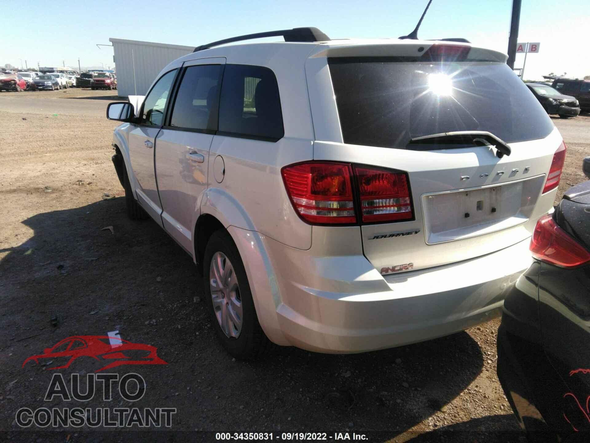 DODGE JOURNEY 2017 - 3C4PDCAB3HT528246