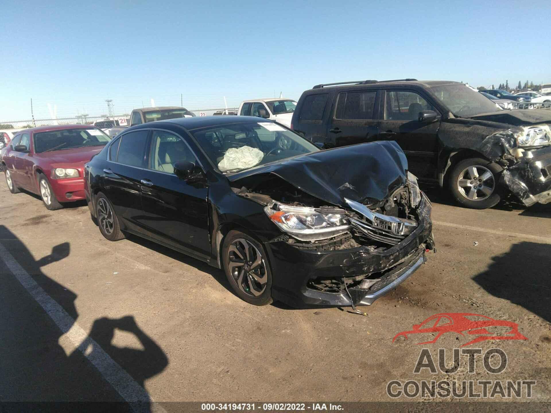 HONDA ACCORD SEDAN 2017 - 1HGCR3F84HA000723