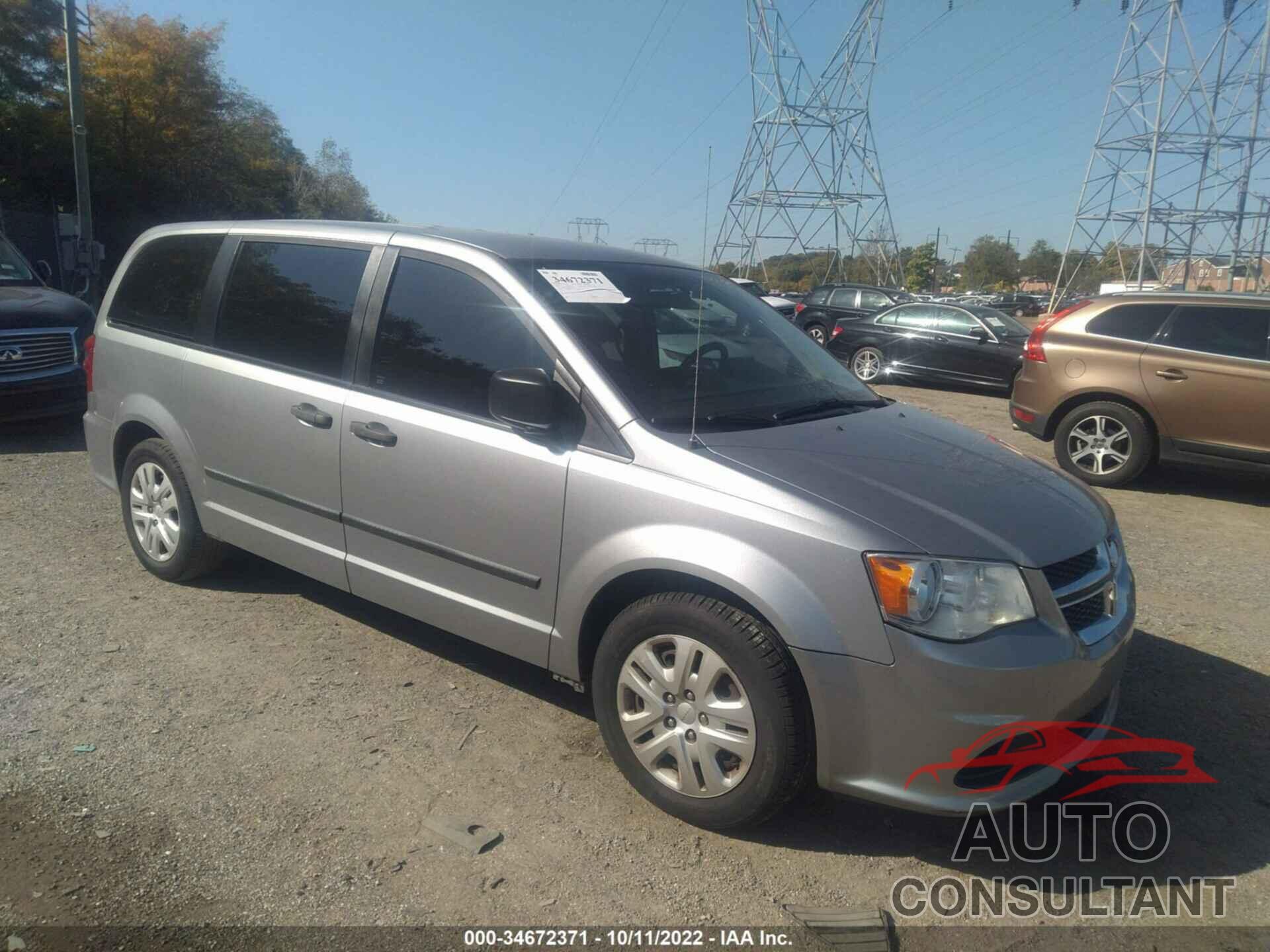 DODGE GRAND CARAVAN 2016 - 2C4RDGBG9GR192307