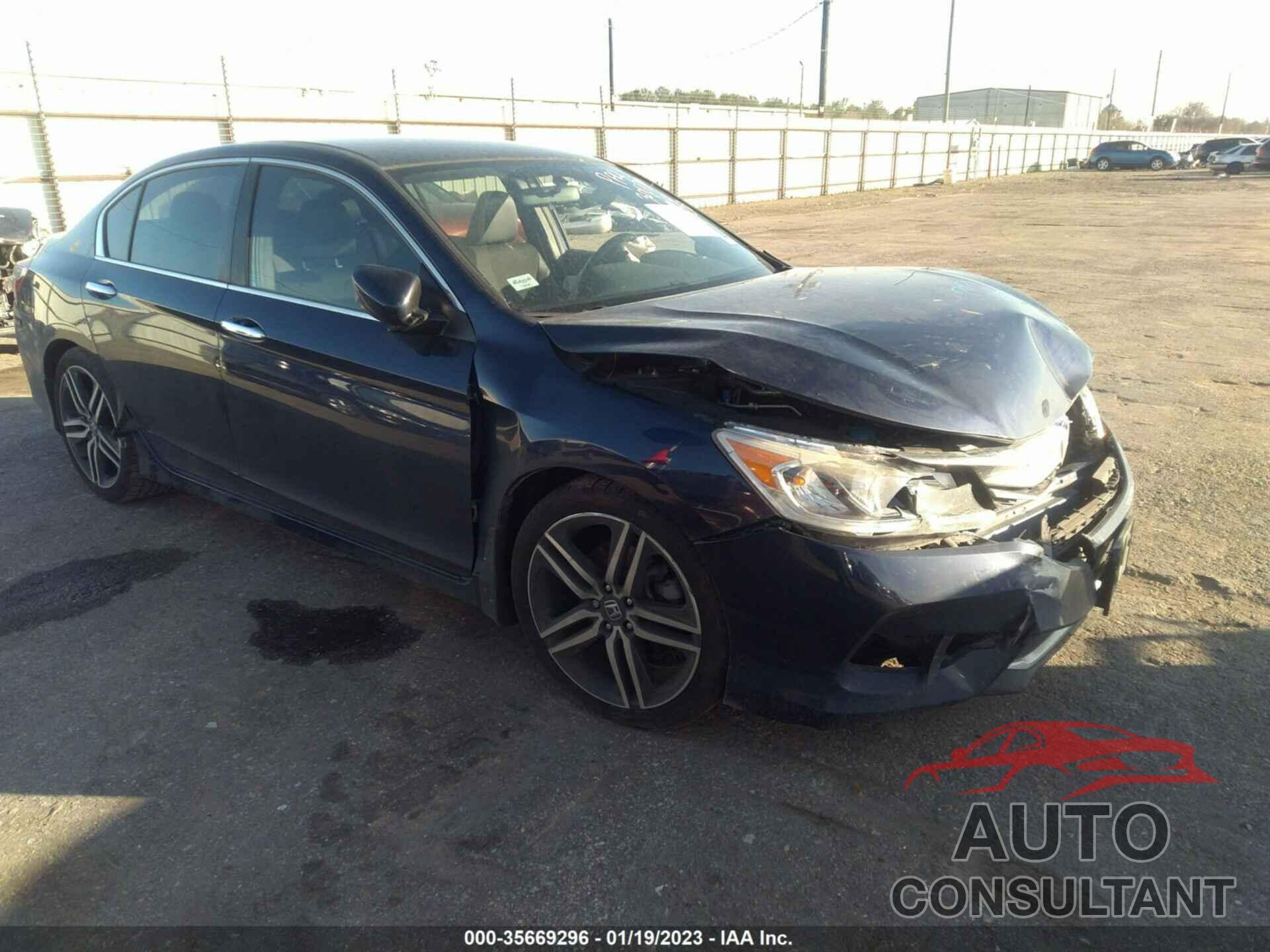 HONDA ACCORD SEDAN 2016 - 1HGCR2F58GA121656