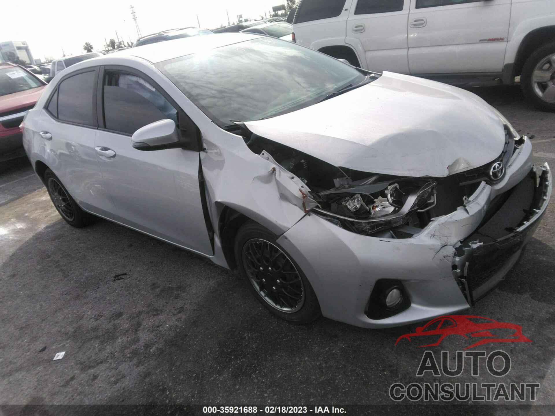 TOYOTA COROLLA 2015 - 5YFBURHE7FP179587