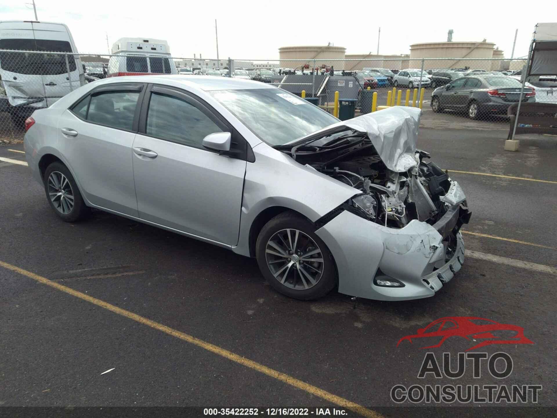 TOYOTA COROLLA 2019 - 5YFBURHE4KP916285