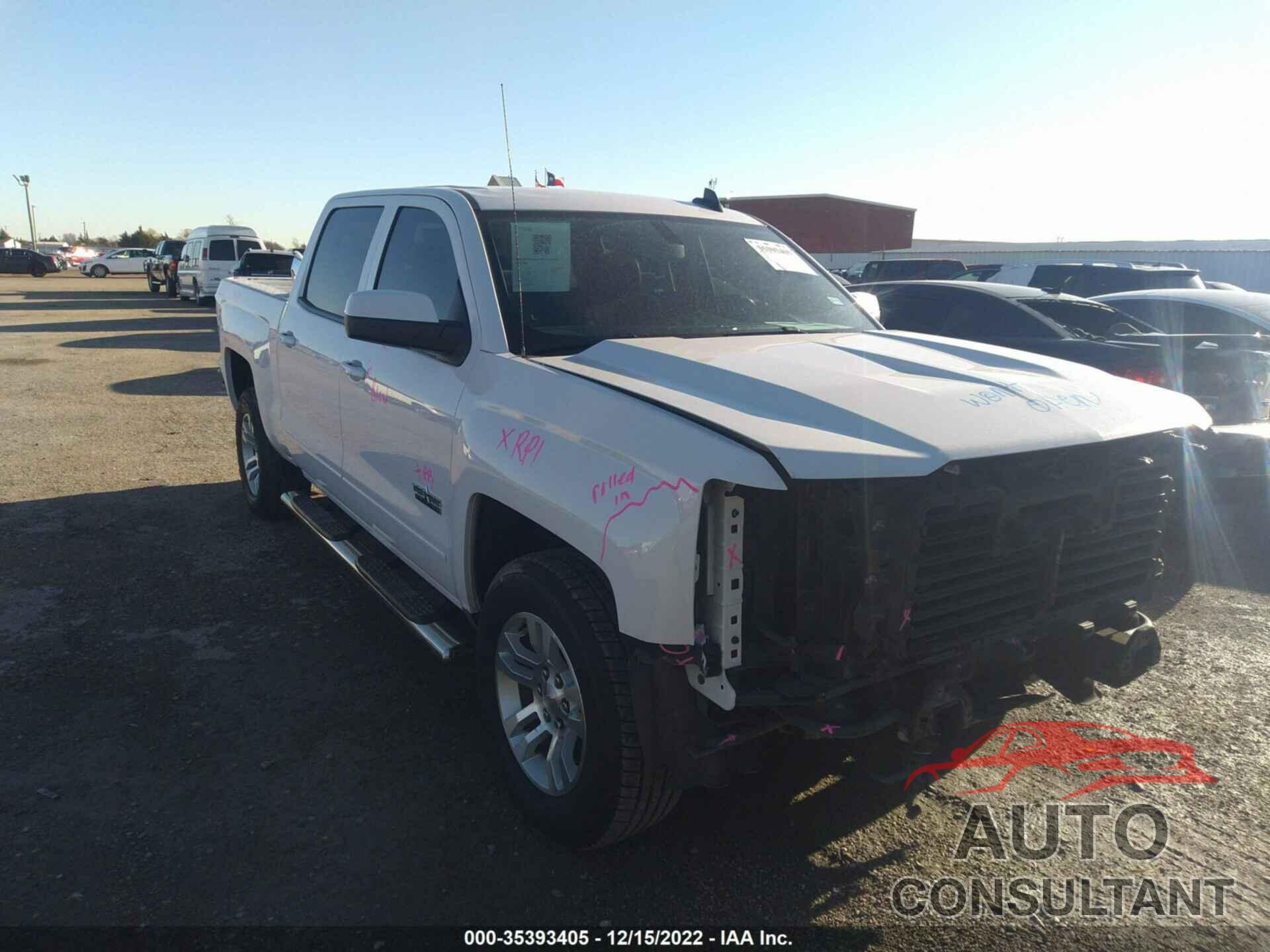 CHEVROLET SILVERADO 1500 2018 - 3GCPCREC1JG300155
