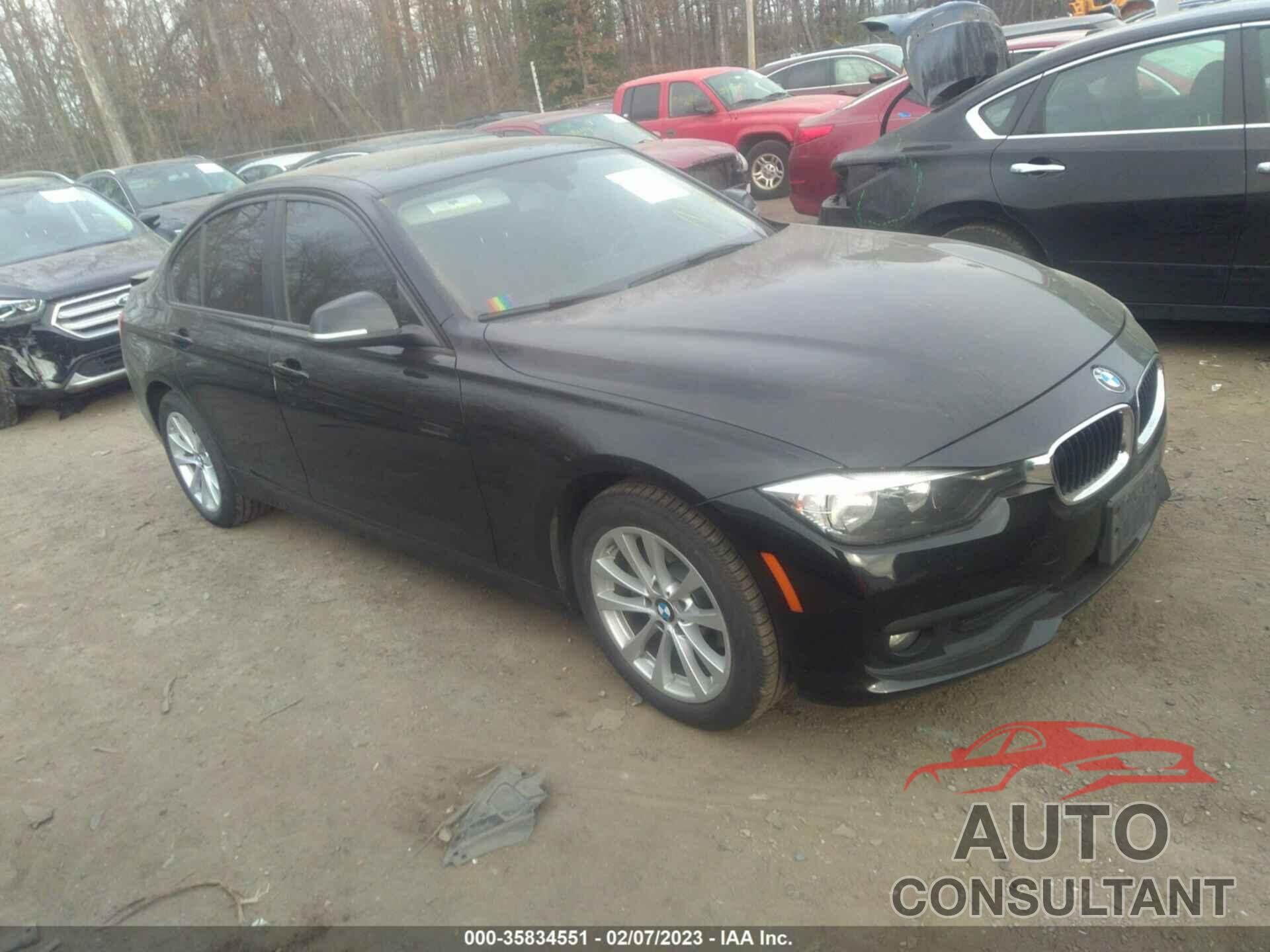 BMW 3 SERIES 2016 - WBA8E5G56GNU21749