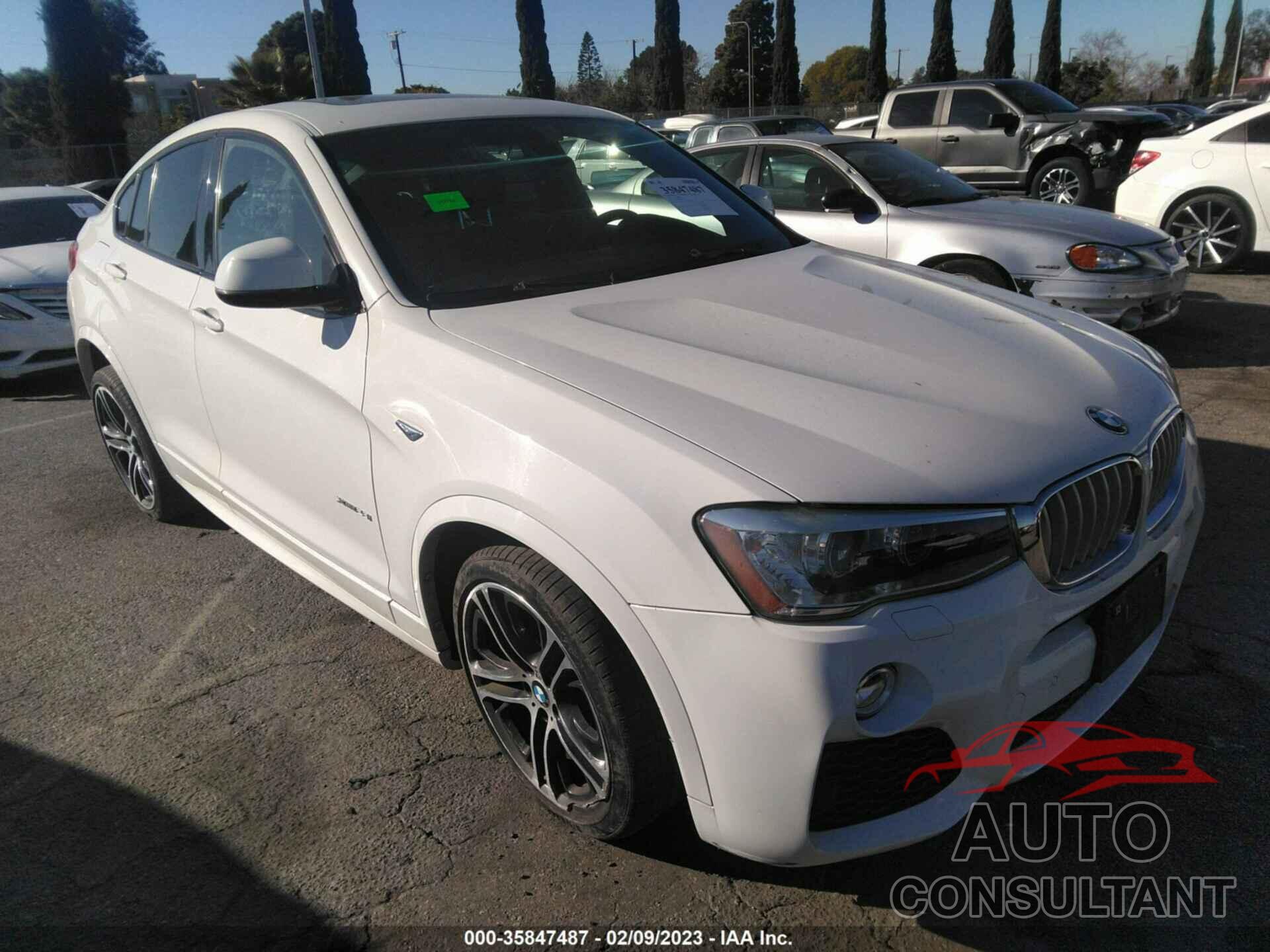 BMW X4 2016 - 5UXXW3C5XG0R20121