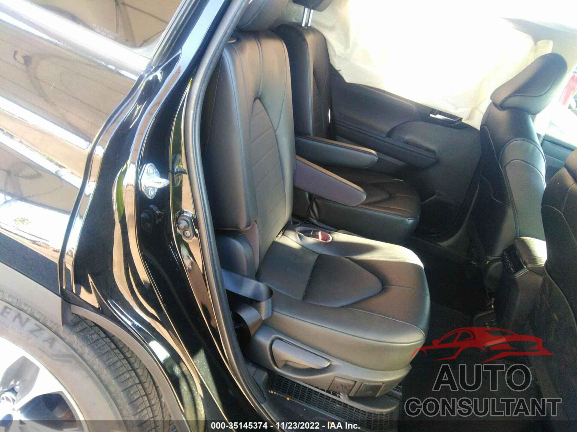 TOYOTA HIGHLANDER 2022 - 5TDHARAH0NS510975