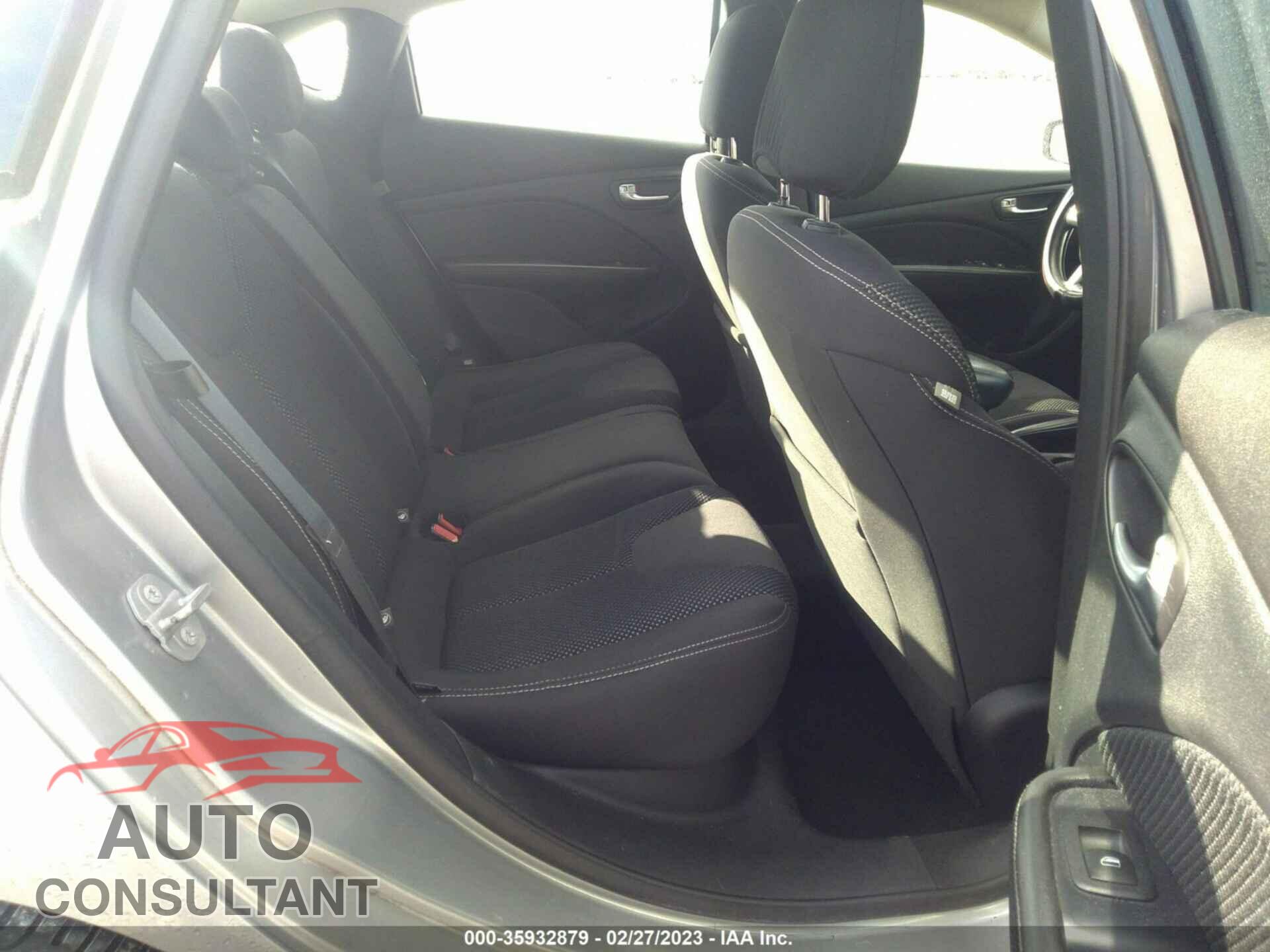 DODGE DART 2015 - 1C3CDFBB2FD128622