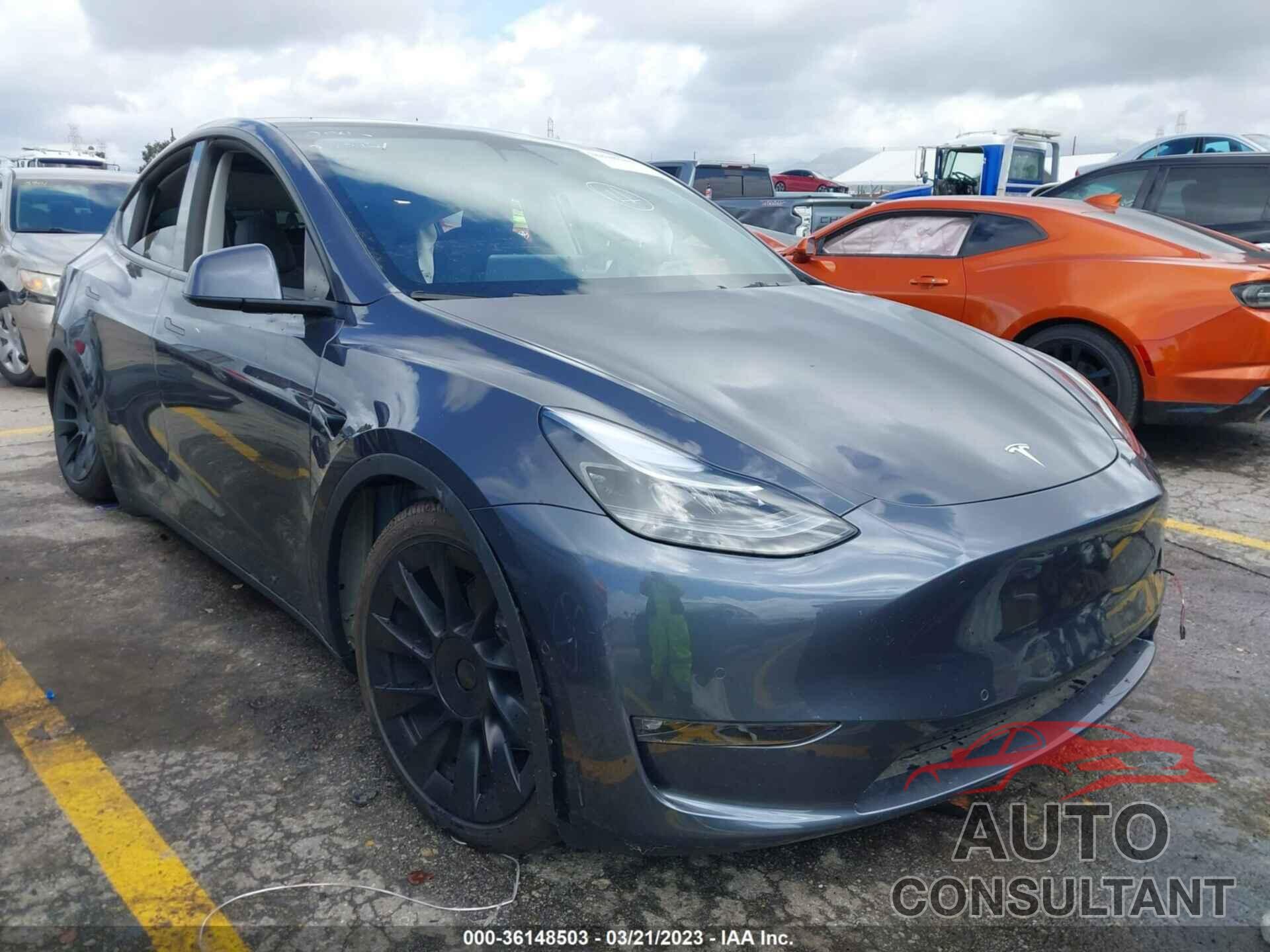 TESLA MODEL Y 2022 - 7SAYGDEF7NF391212