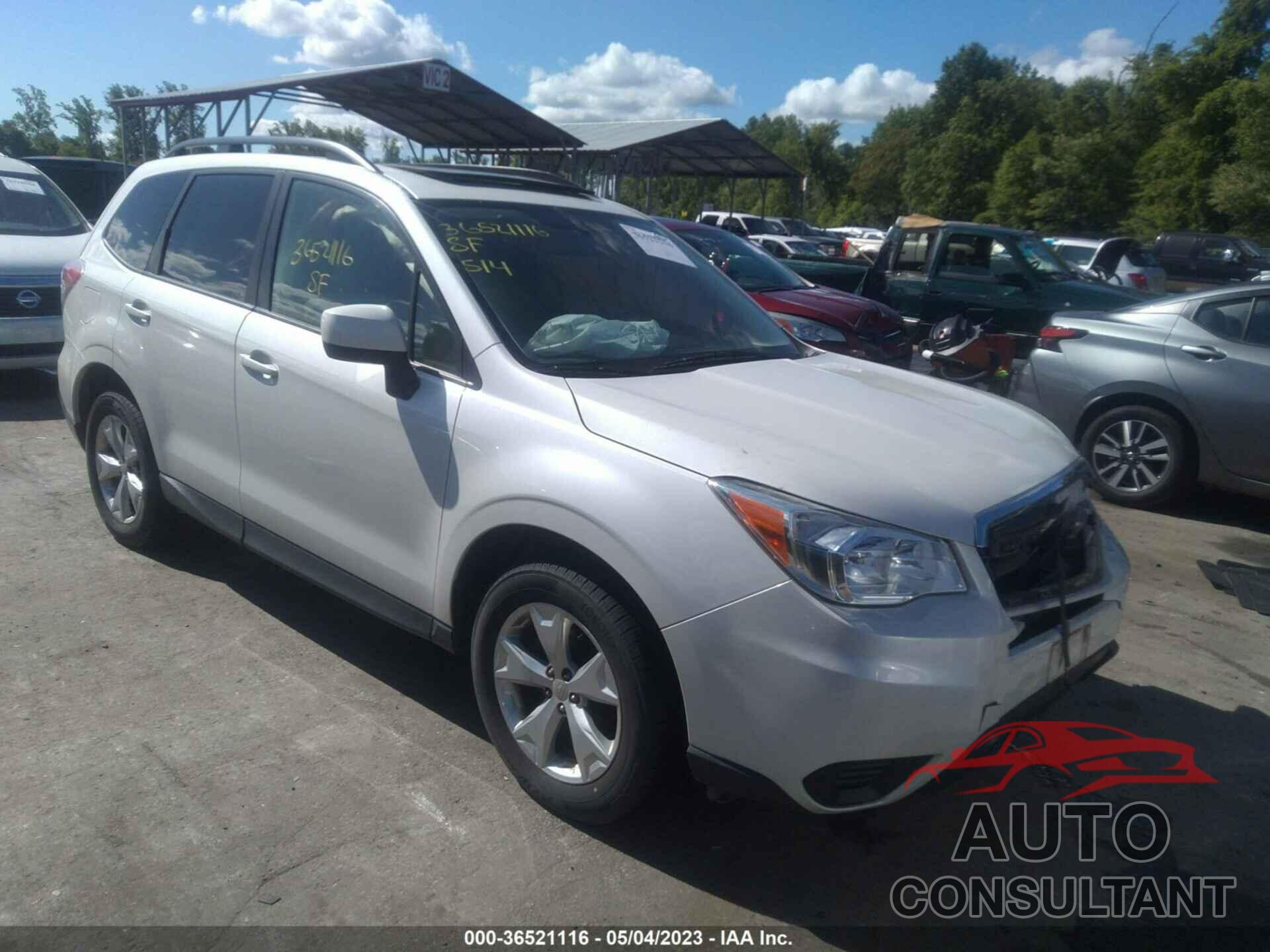 SUBARU FORESTER 2015 - JF2SJADC9FH454985