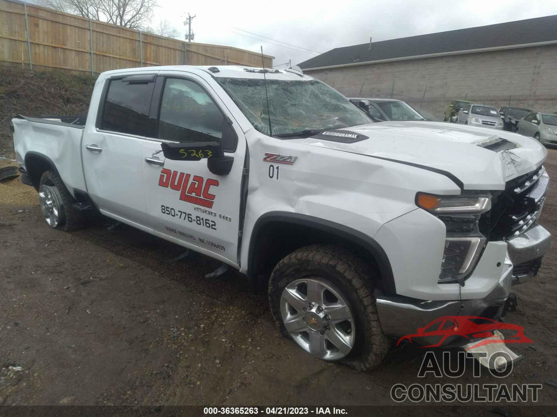 CHEVROLET SILVERADO 2500HD 2021 - 1GC4YPEY9MF268419