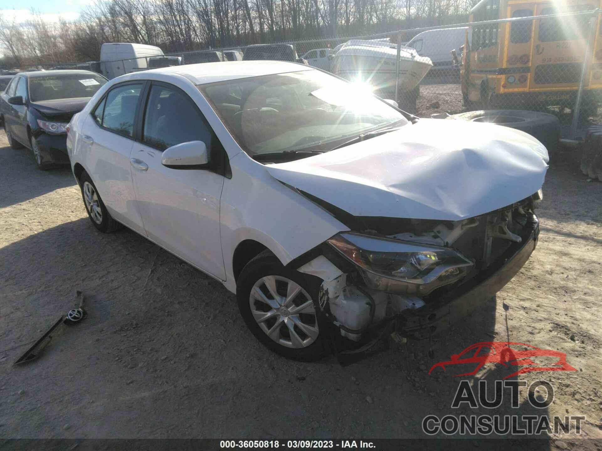 TOYOTA COROLLA 2016 - 2T1BURHE9GC600906
