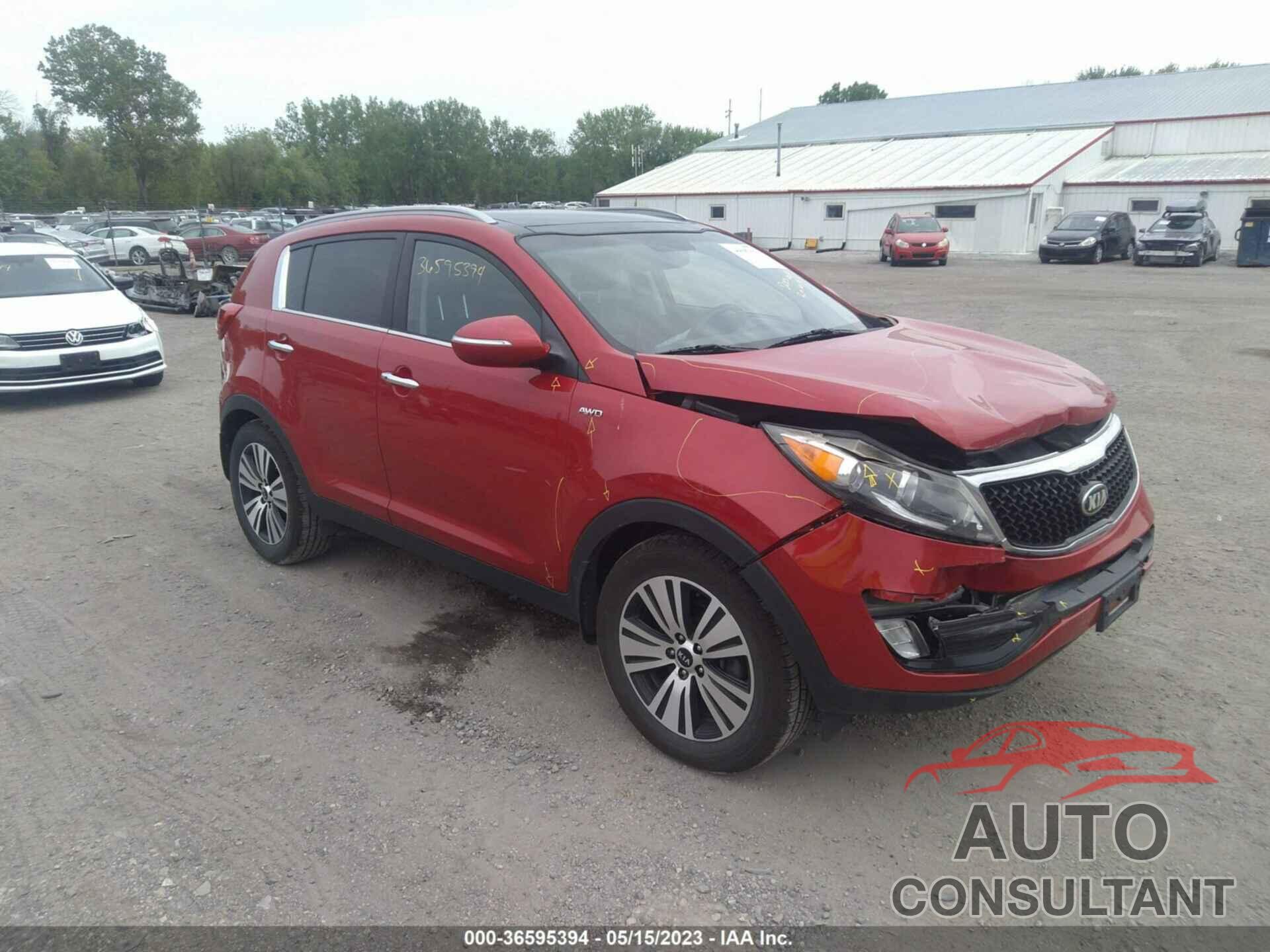 KIA SPORTAGE 2015 - KNDPCCAC3F7764179