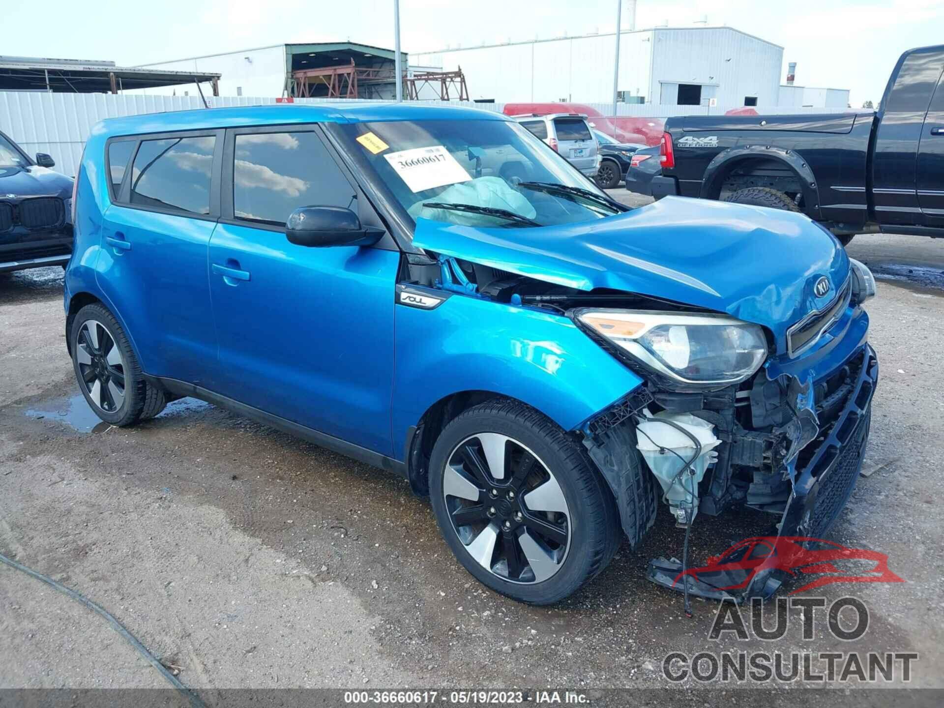 KIA SOUL 2016 - KNDJP3A51G7336592
