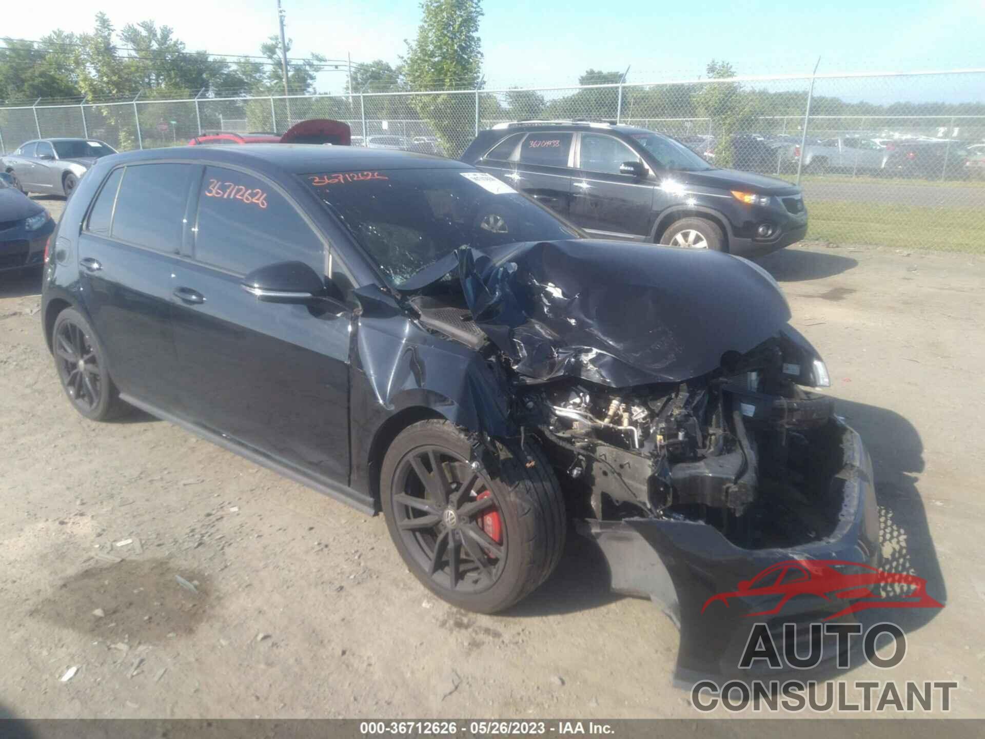 VOLKSWAGEN GOLF GTI 2021 - 3VW6T7AU6MM006753