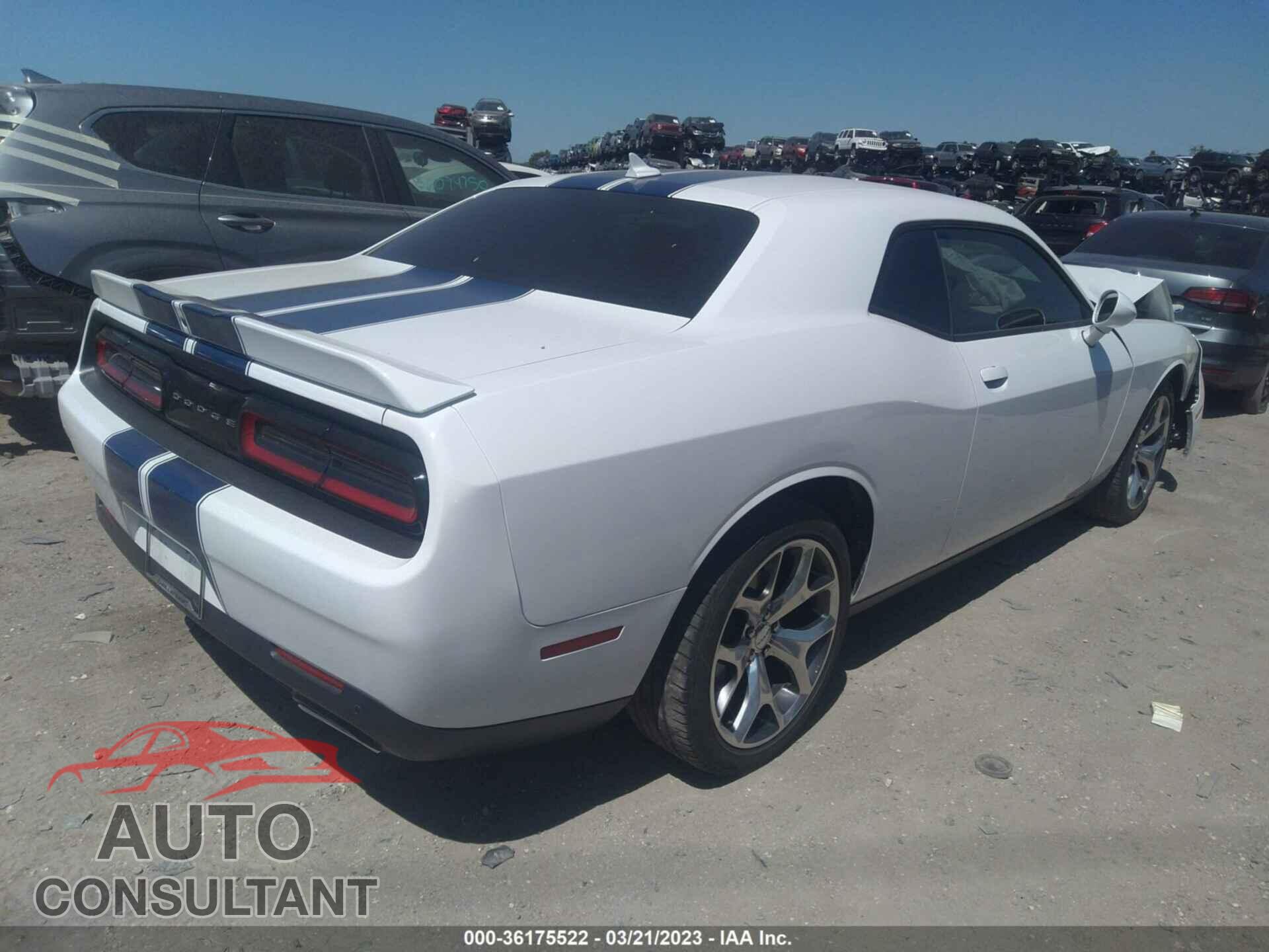 DODGE CHALLENGER 2016 - 2C3CDZAG4GH316433