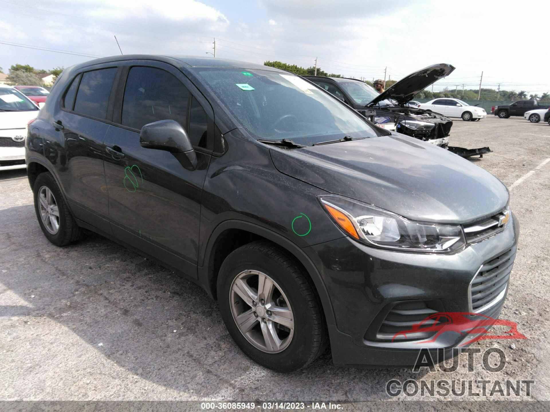 CHEVROLET TRAX 2019 - 3GNCJKSB9KL281278