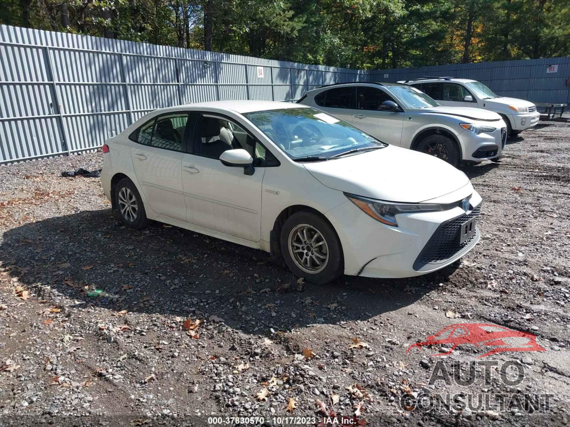 TOYOTA COROLLA 2021 - JTDEAMDE6MJ027932
