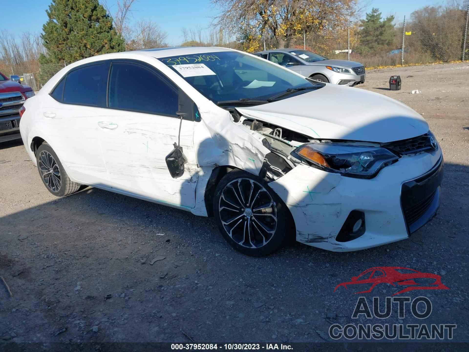 TOYOTA COROLLA 2016 - 2T1BURHE1GC532763