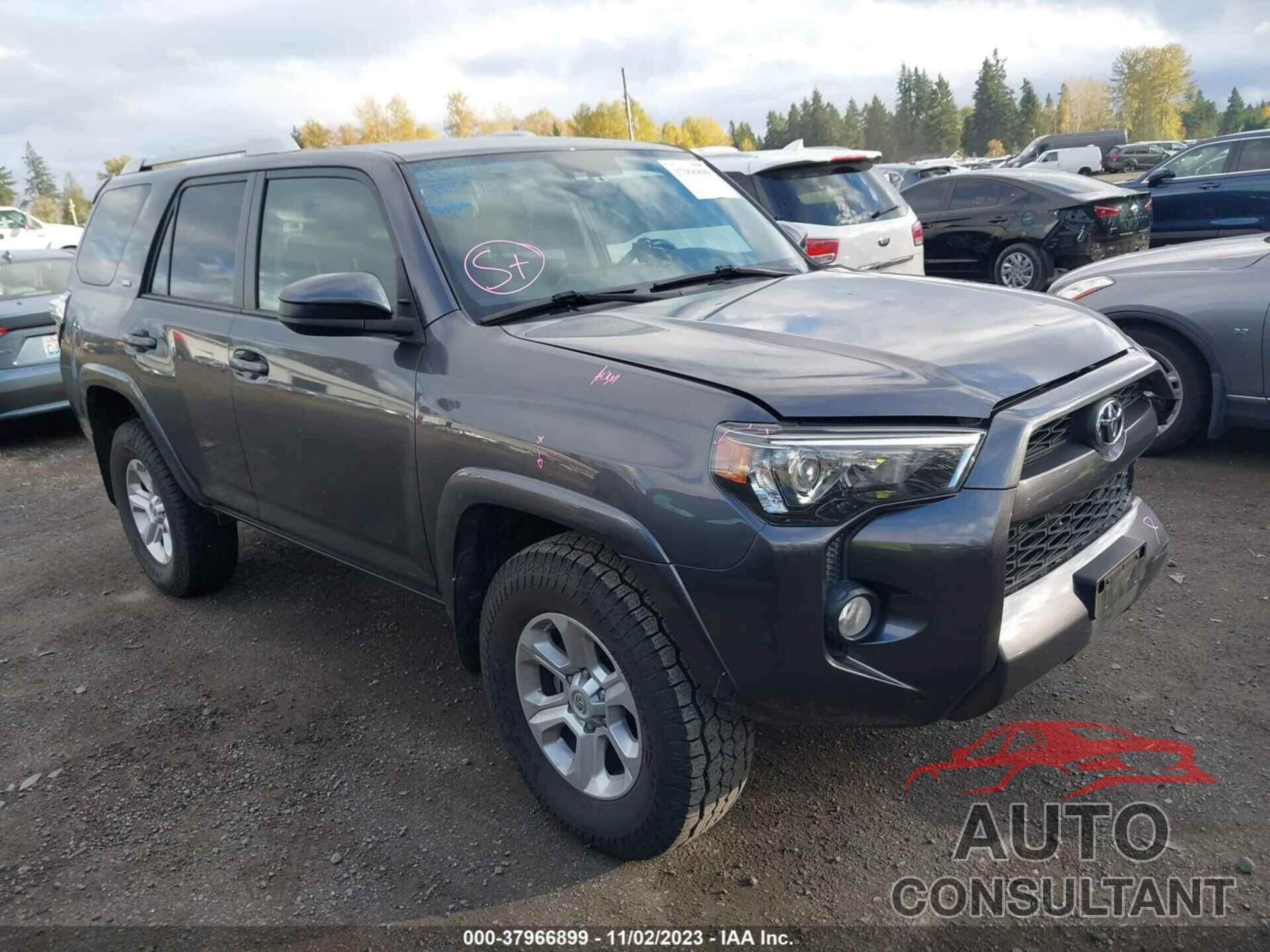 TOYOTA 4RUNNER 2018 - JTEBU5JR5J5496579