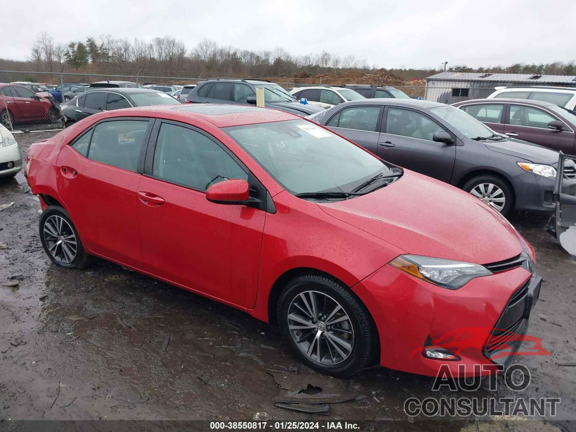 TOYOTA COROLLA 2017 - 2T1BURHE1HC814869