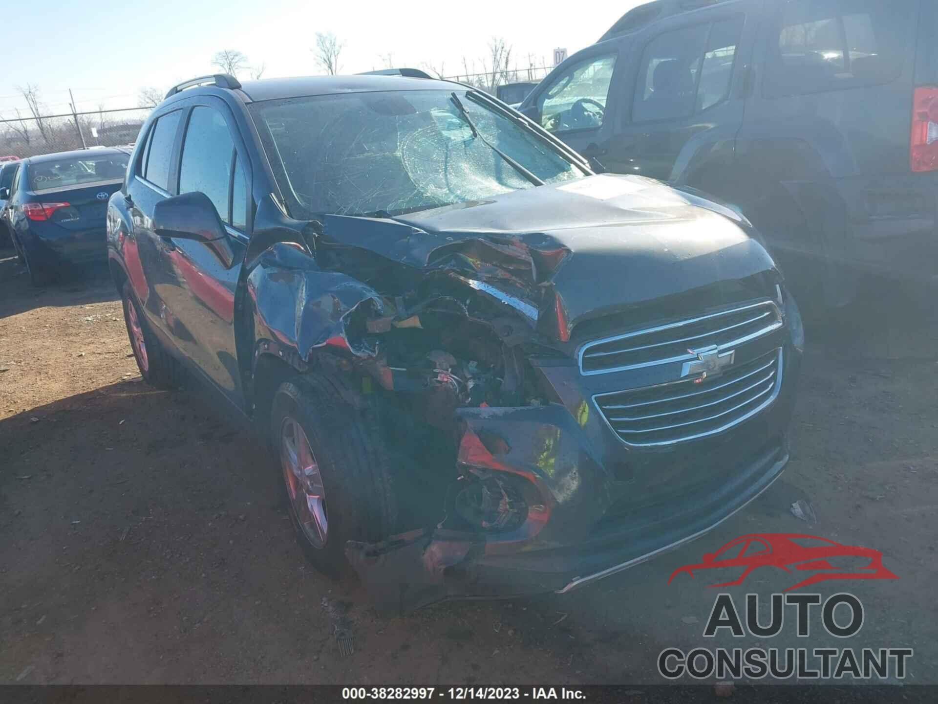 CHEVROLET TRAX 2016 - 3GNCJPSB8GL159922