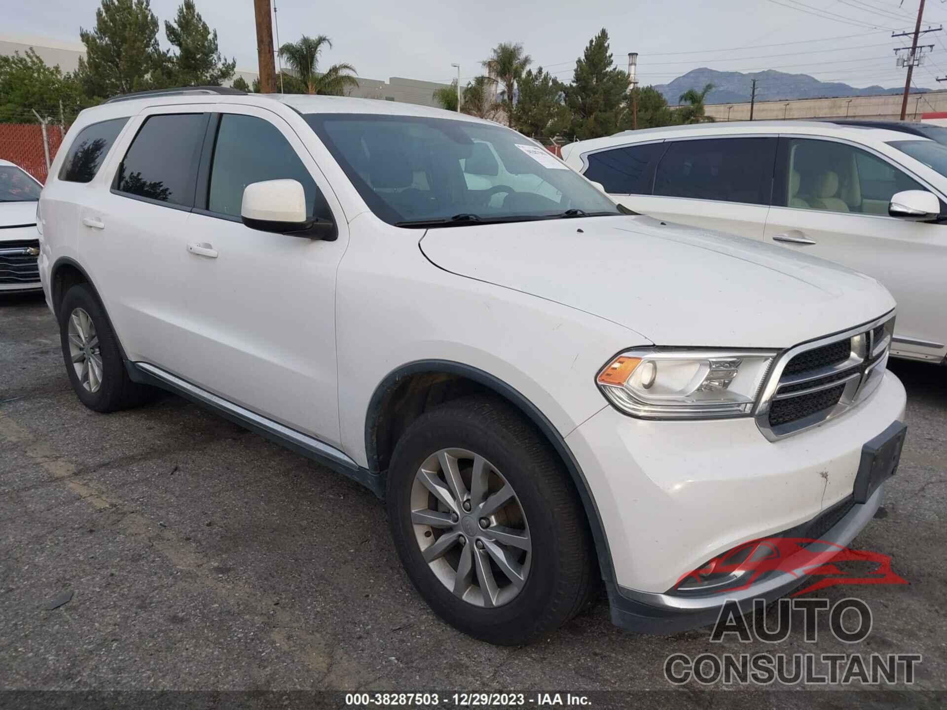 DODGE DURANGO 2017 - 1C4RDJAG5HC746838
