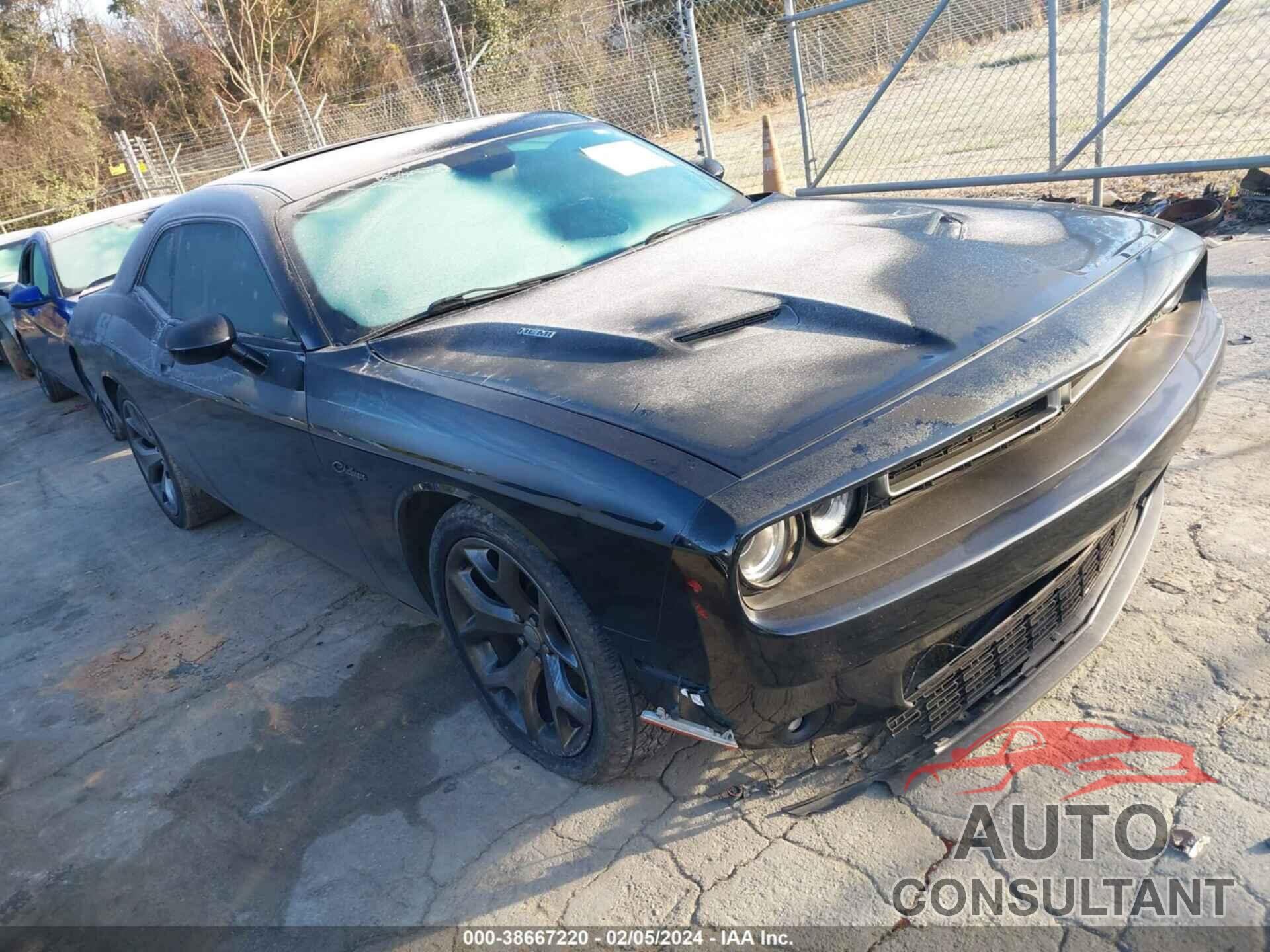 DODGE CHALLENGER 2016 - 2C3CDZBT6GH193505