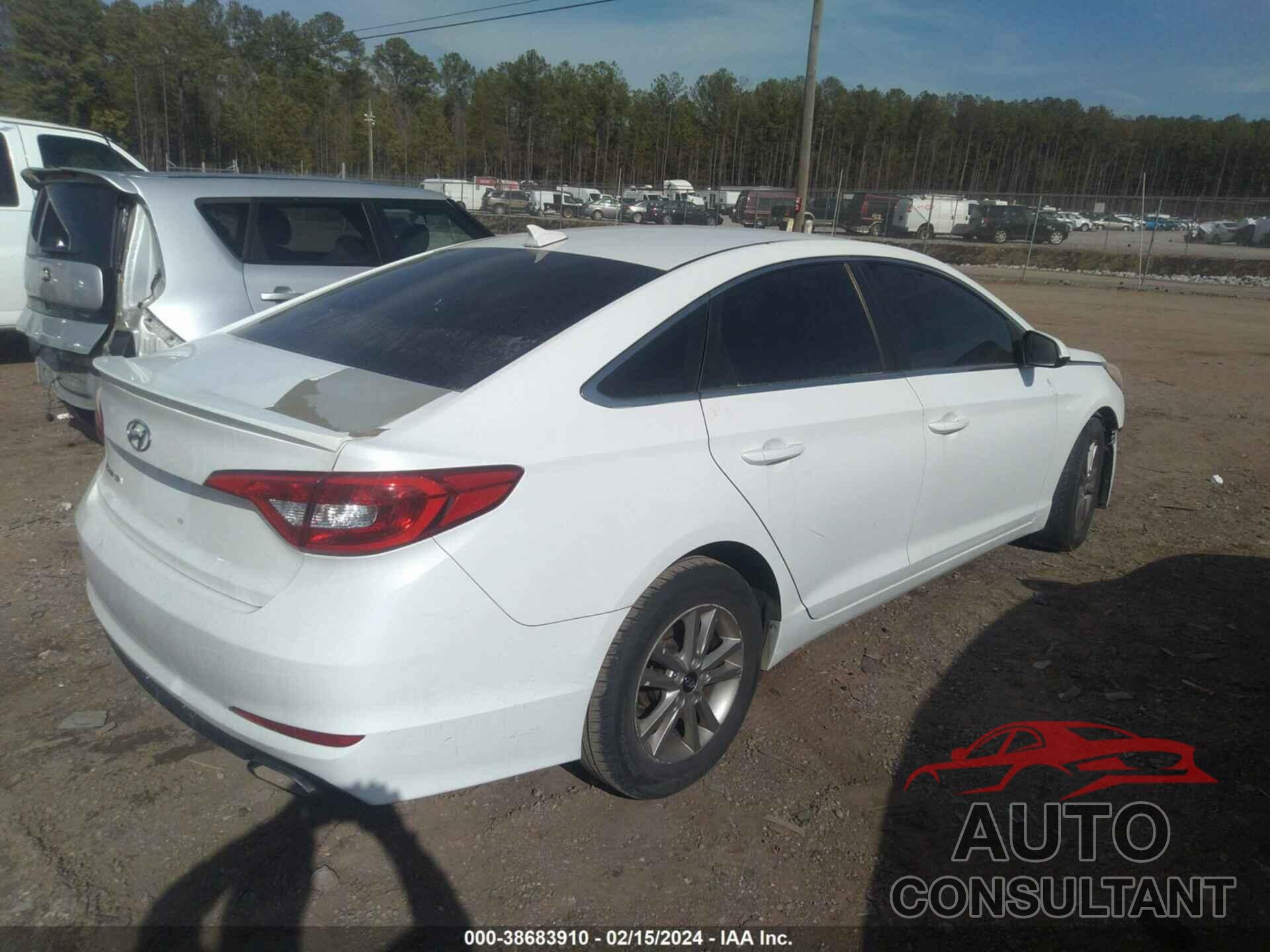 HYUNDAI SONATA 2017 - 5NPE24AF5HH532465