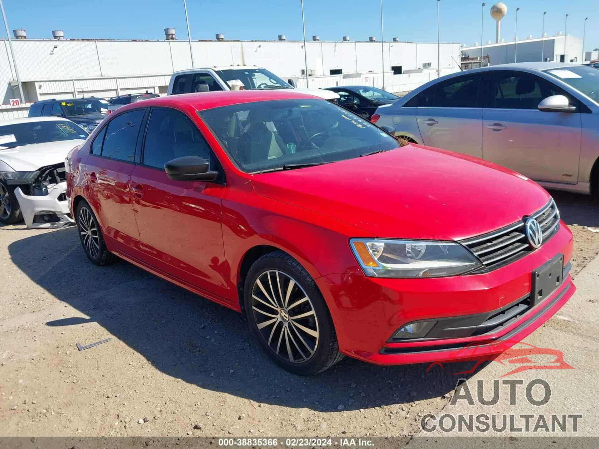 VOLKSWAGEN JETTA 2016 - 3VWD17AJ7GM304848