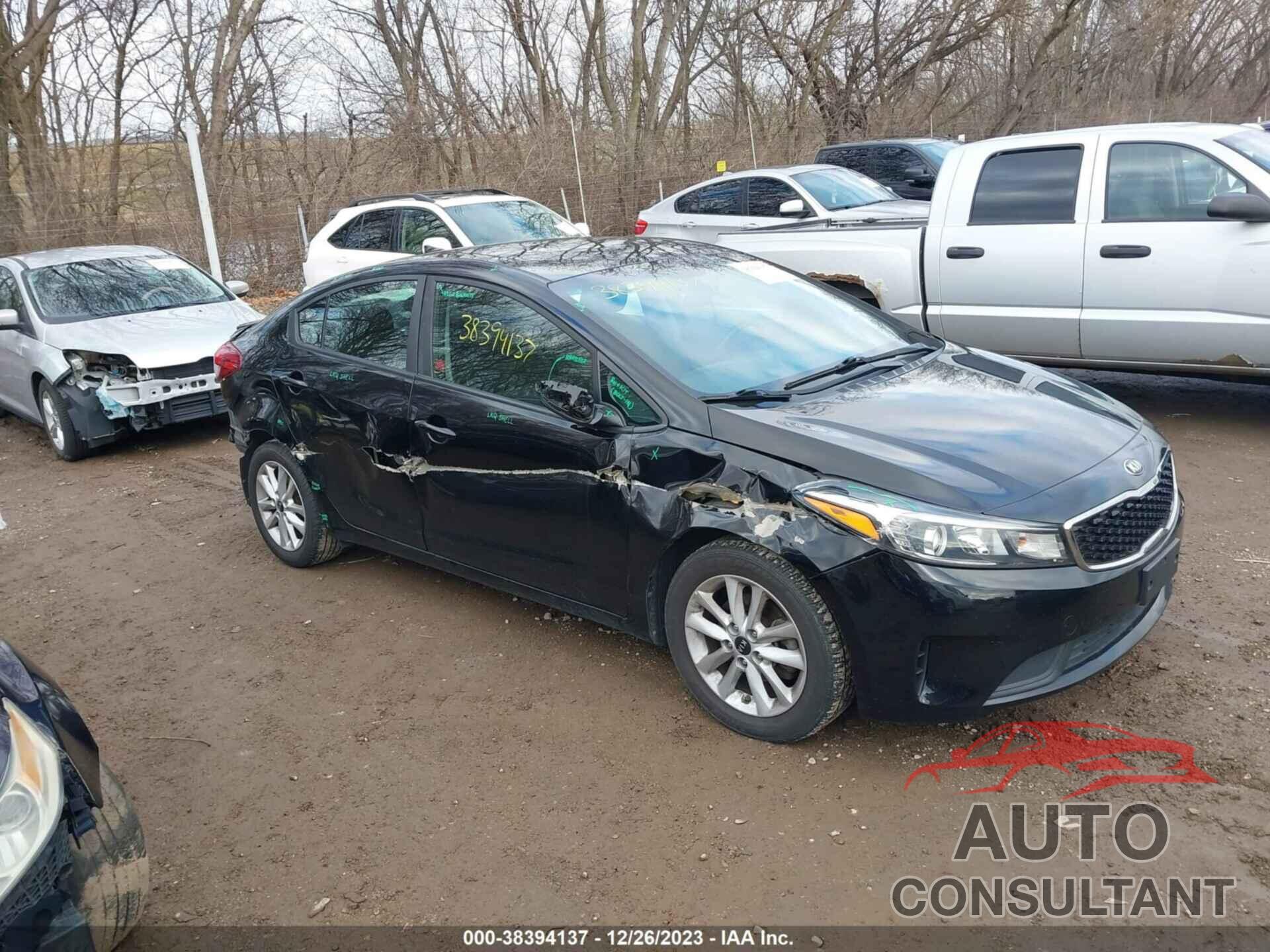 KIA FORTE 2017 - 3KPFL4A72HE143281