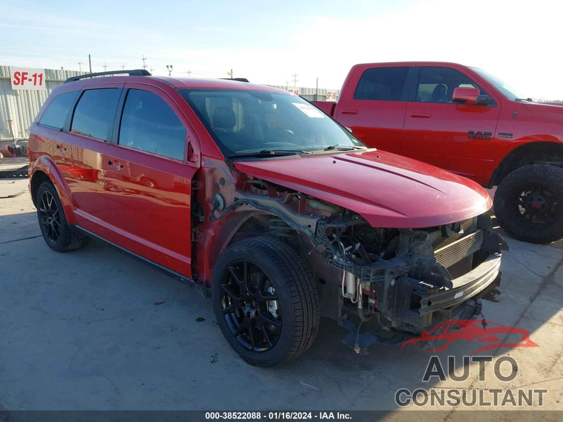 DODGE JOURNEY 2016 - 3C4PDCEG5GT191731