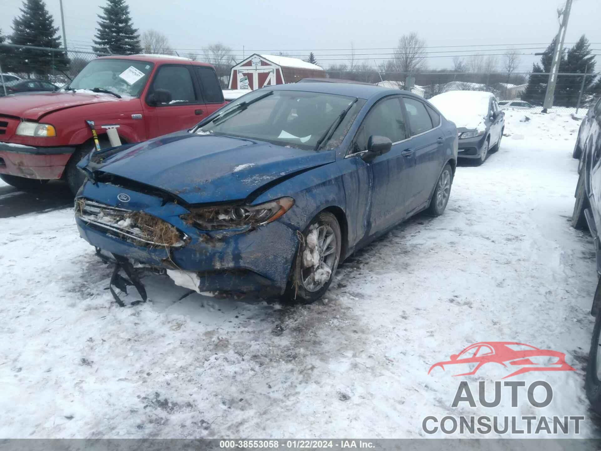 FORD FUSION 2017 - 3FA6P0H76HR412643