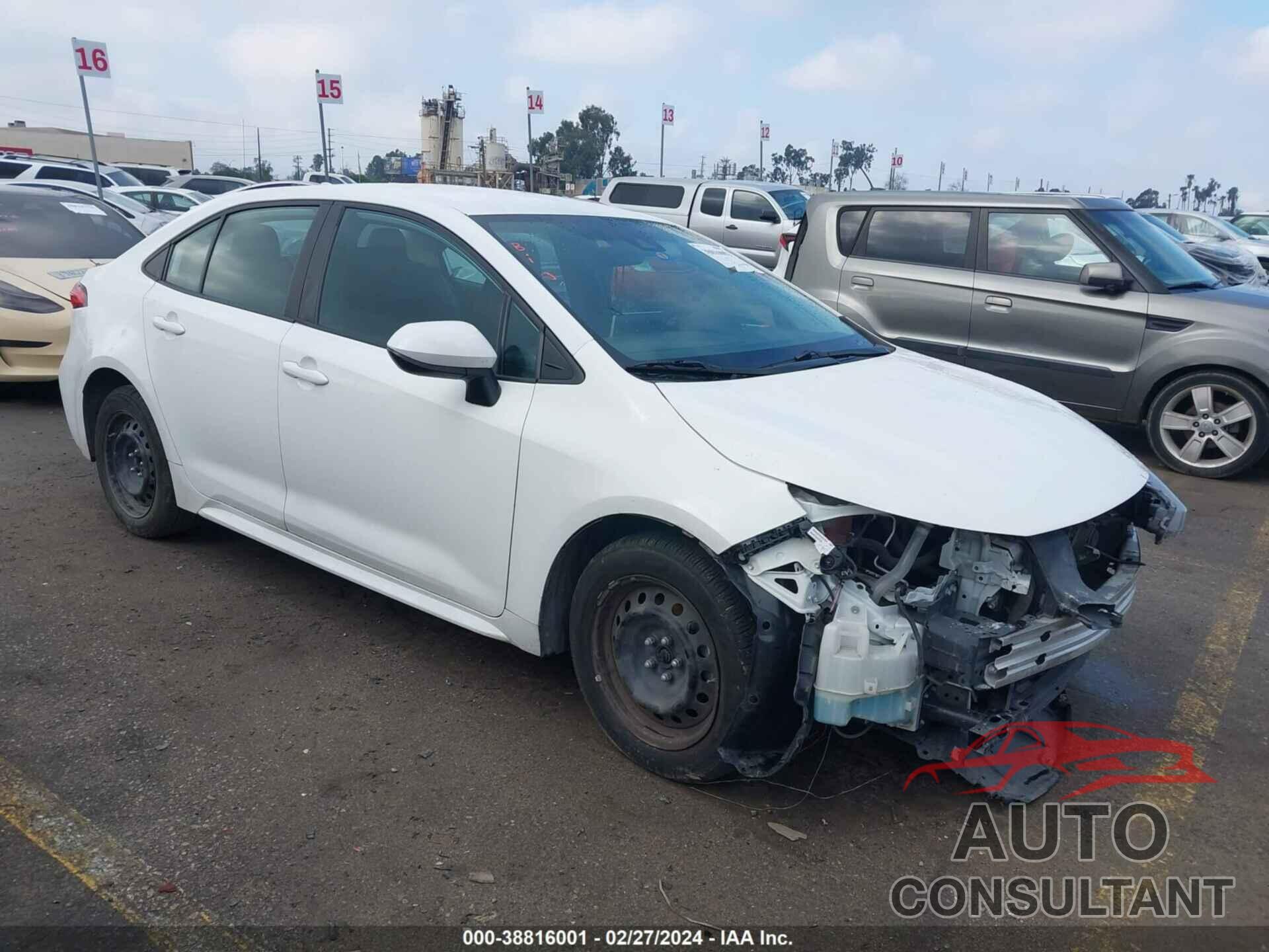TOYOTA COROLLA 2020 - 5YFEPRAE1LP105303
