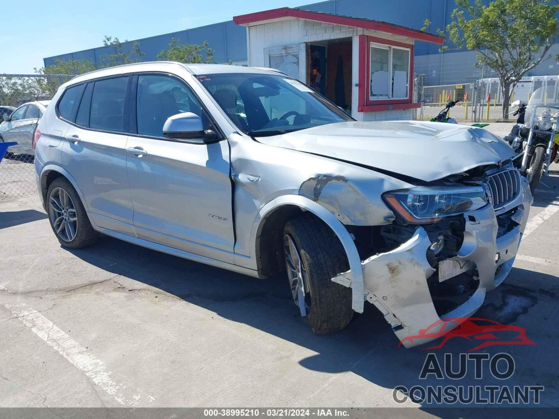 BMW X3 2017 - 5UXWX7C3XH0U44341