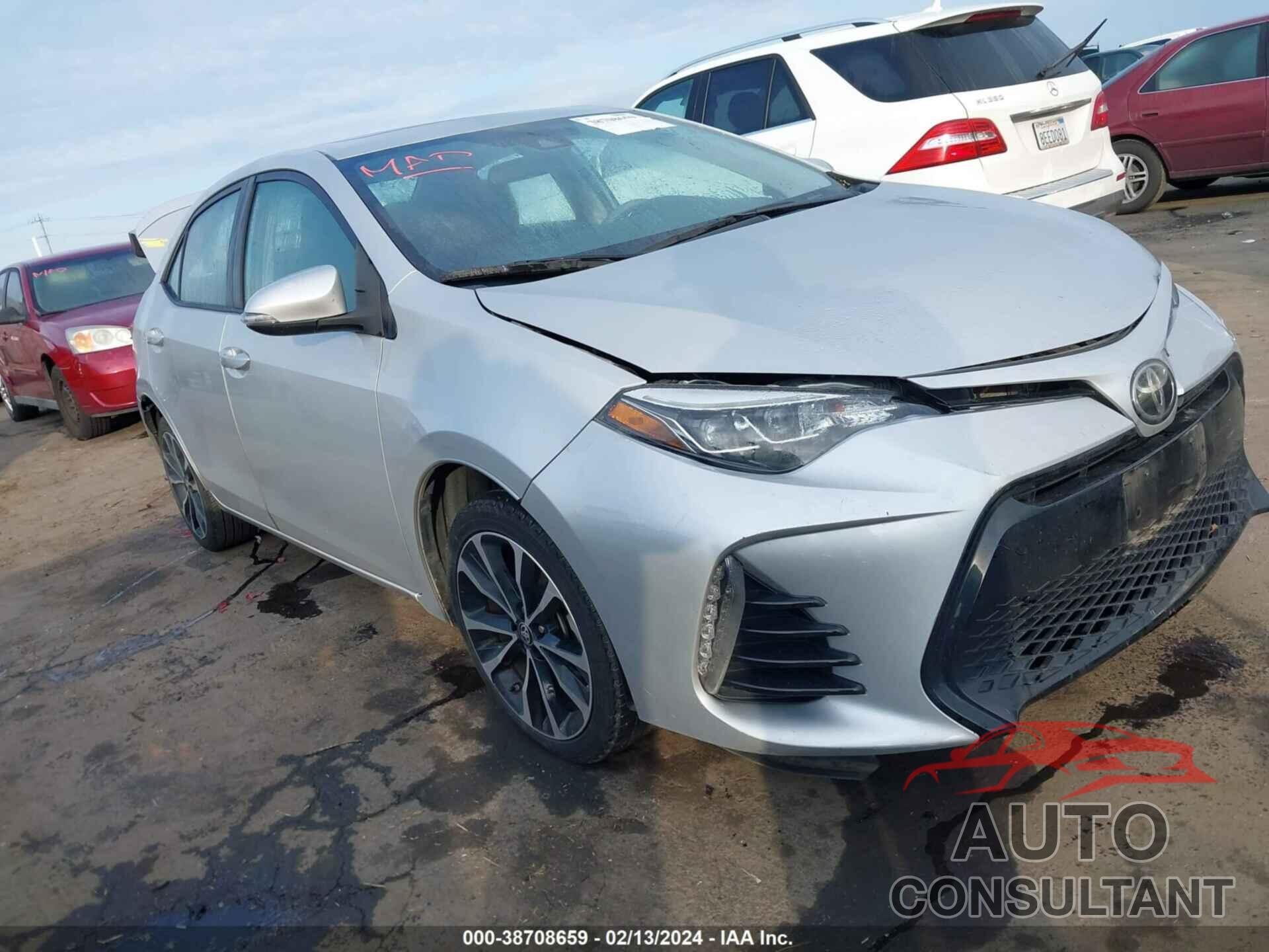 TOYOTA COROLLA 2017 - 5YFBURHE1HP623100