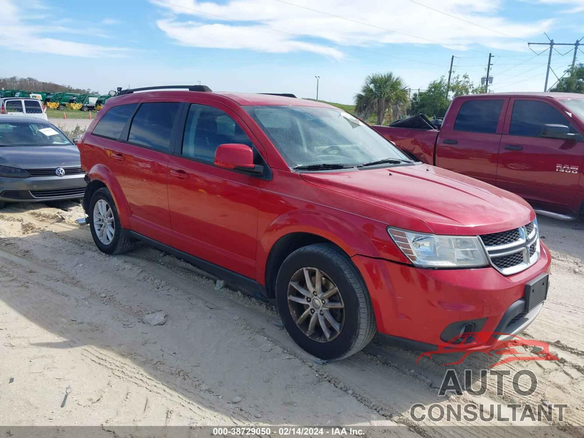 DODGE JOURNEY 2016 - 3C4PDCBG0GT224722