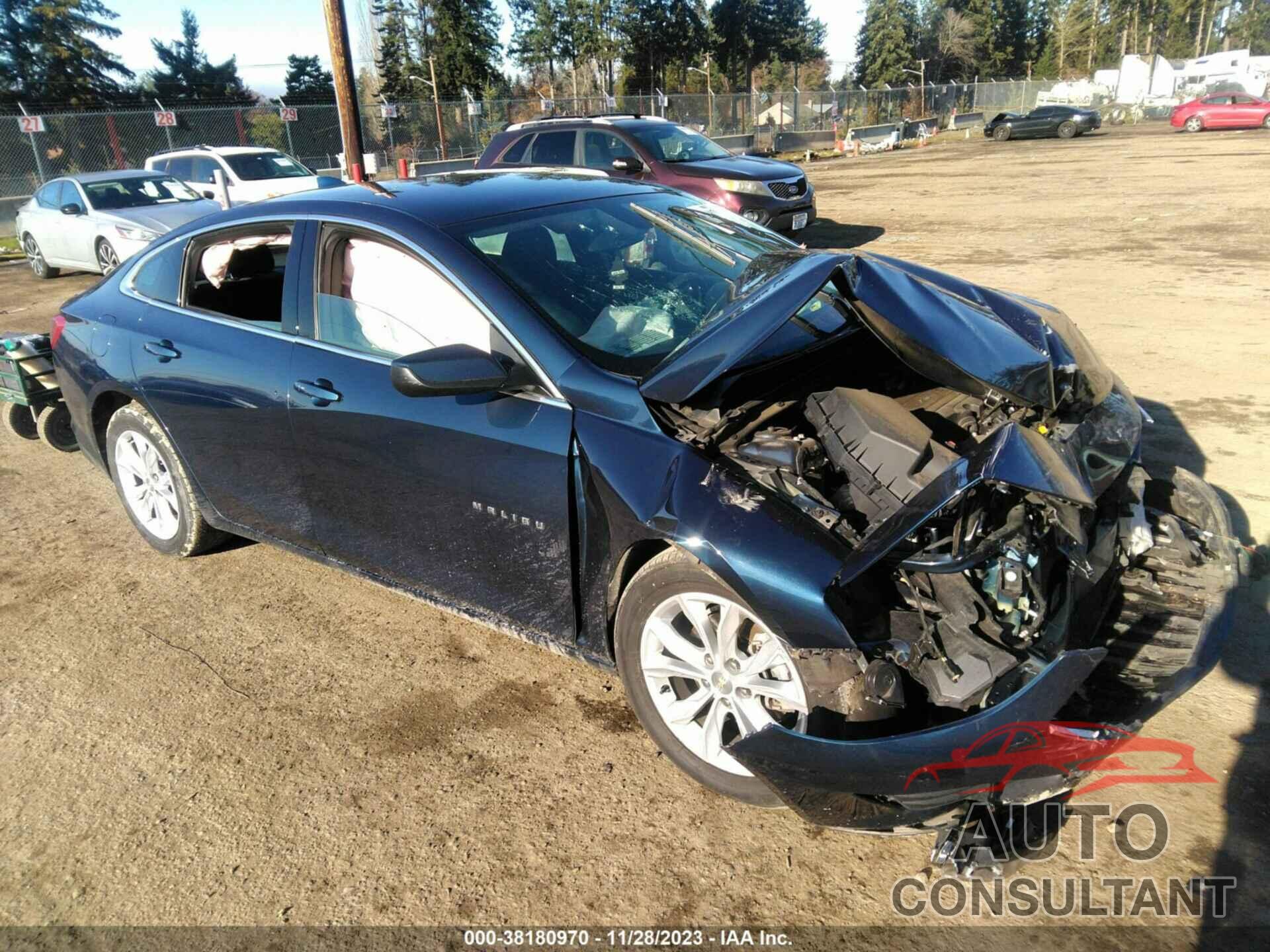 CHEVROLET MALIBU 2021 - 1G1ZD5ST7MF034979