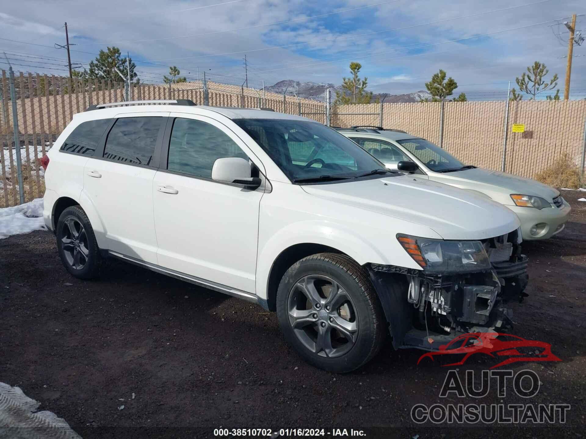 DODGE JOURNEY 2016 - 3C4PDDGG5GT124887