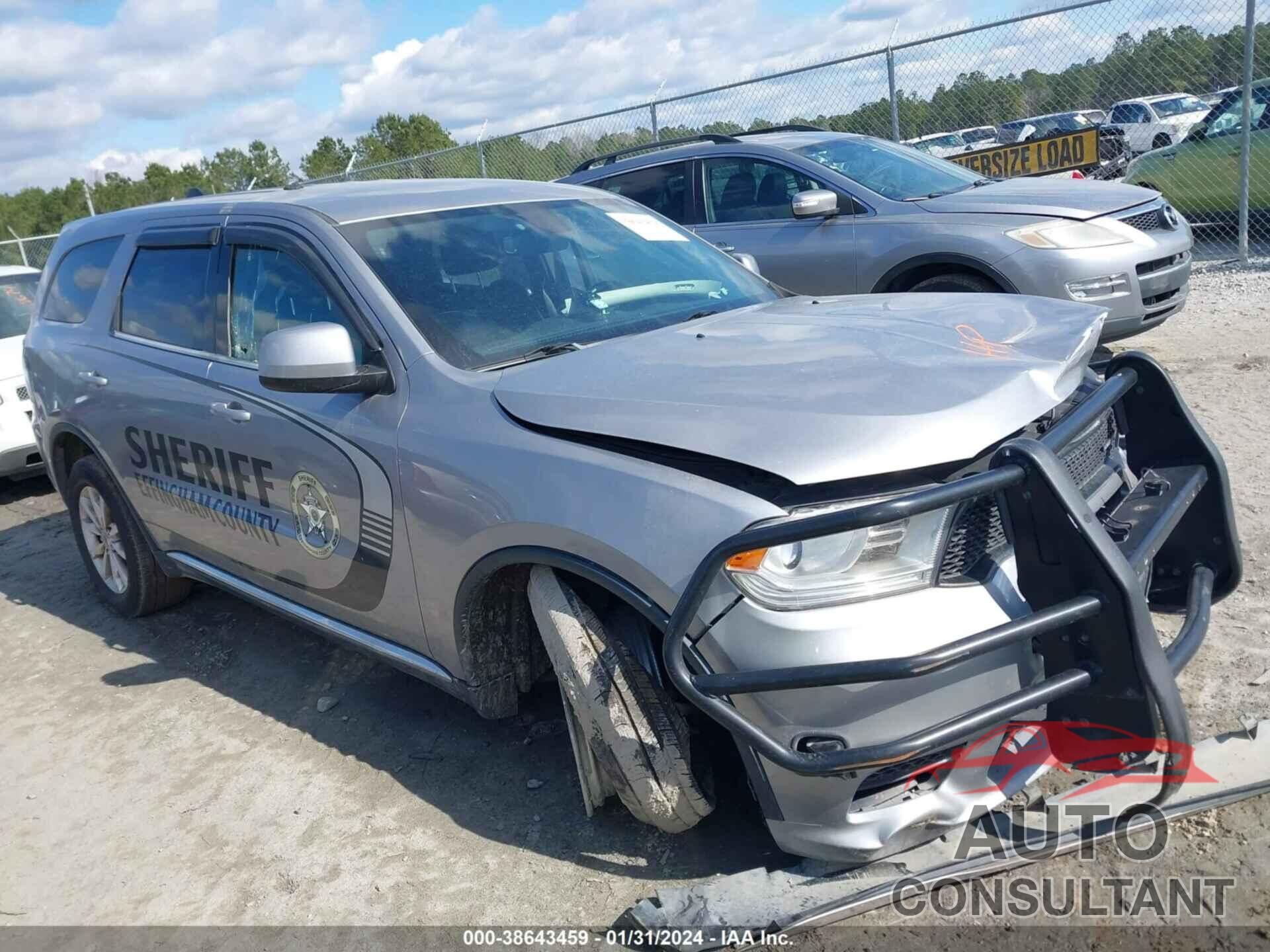 DODGE DURANGO 2019 - 1C4SDJFTXKC631747