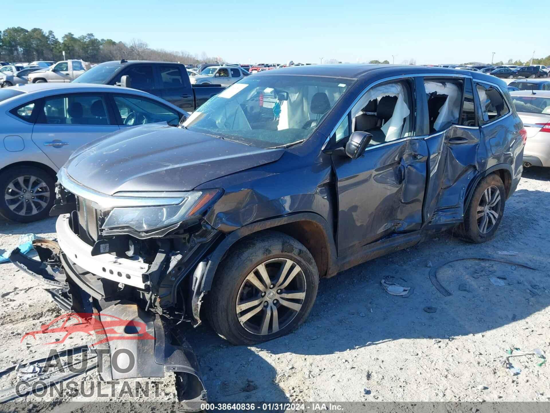HONDA PILOT 2017 - 5FNYF6H5XHB050874