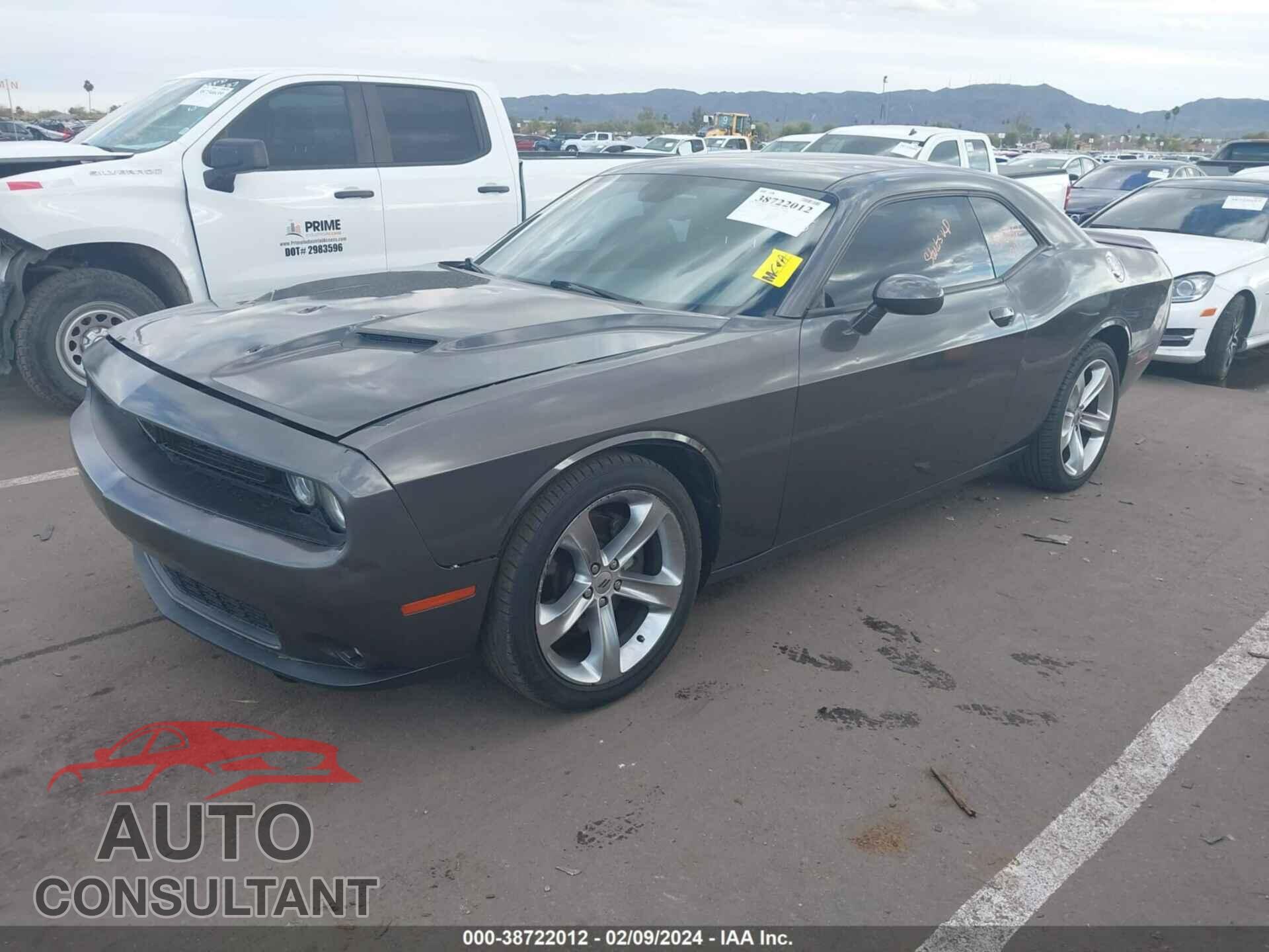 DODGE CHALLENGER 2018 - 2C3CDZBT4JH168724