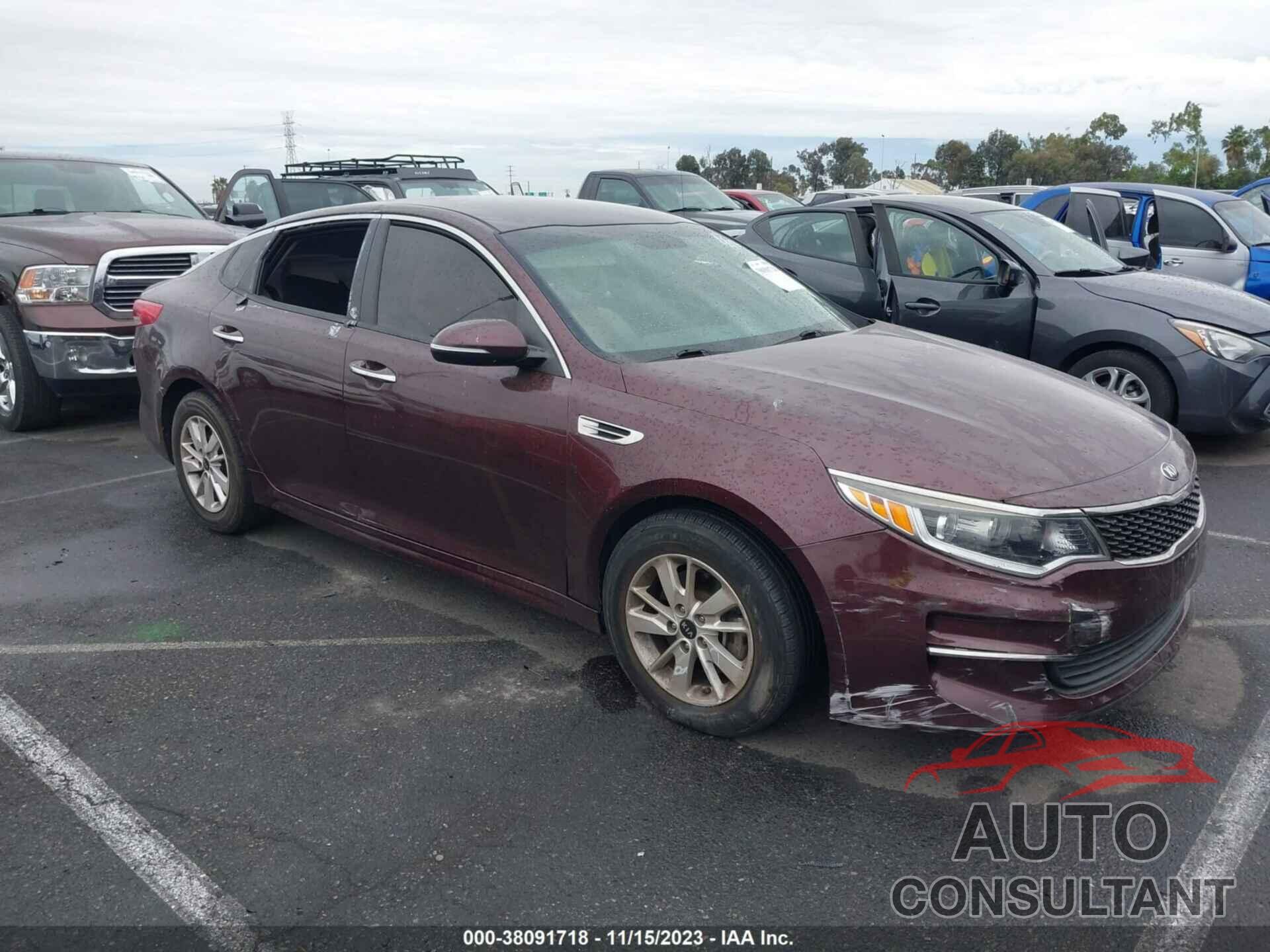 KIA OPTIMA 2016 - 5XXGT4L3XGG109738